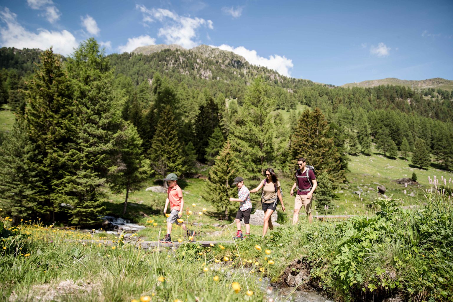 Randonnée en famille Valais Wallis Schweiz Suisse Nendaz