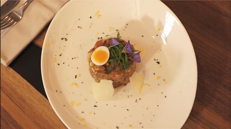 Kalbstatar mit Honig von Entremont
