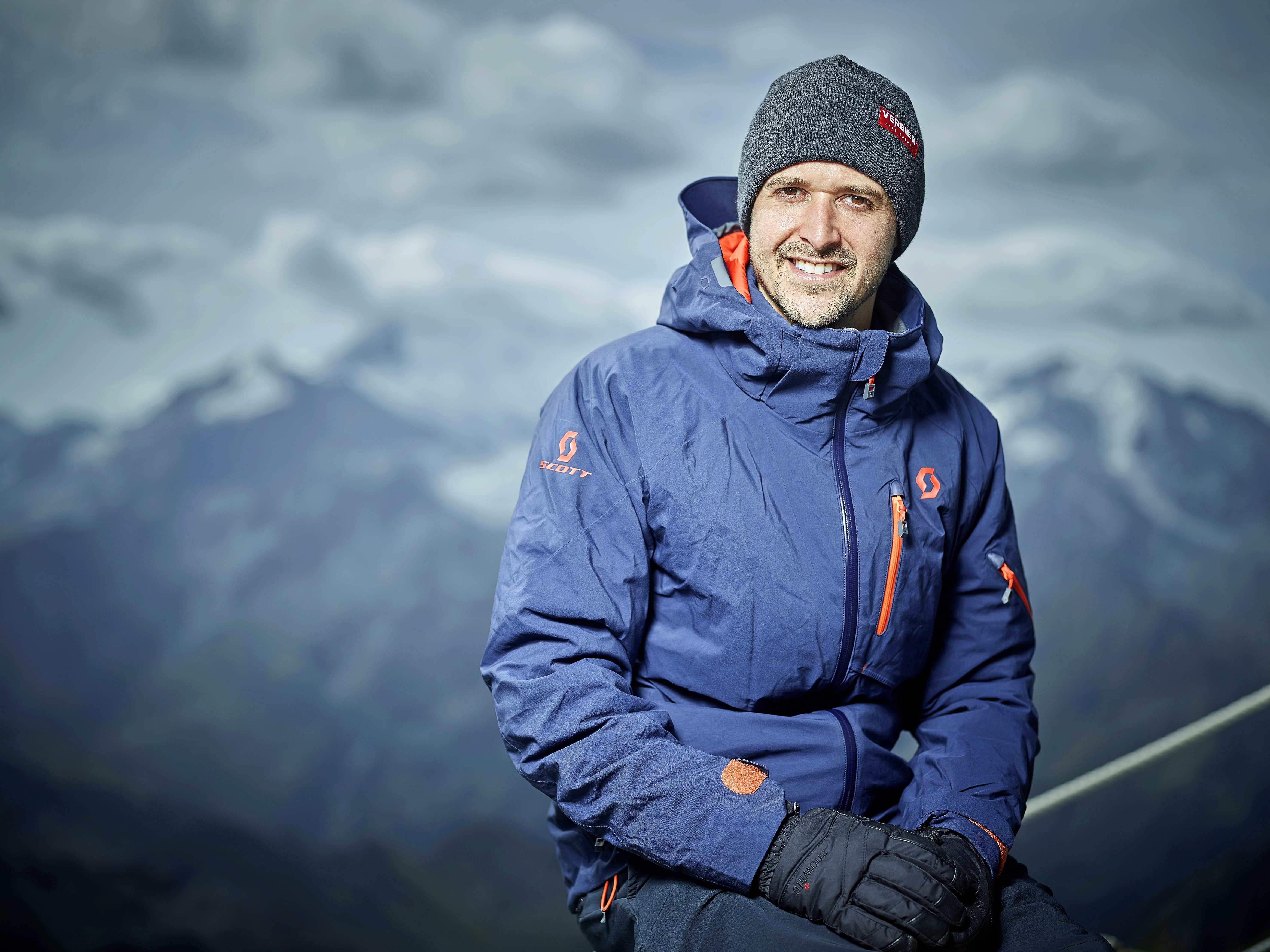 Tom Lüthi in Verbier, Valais