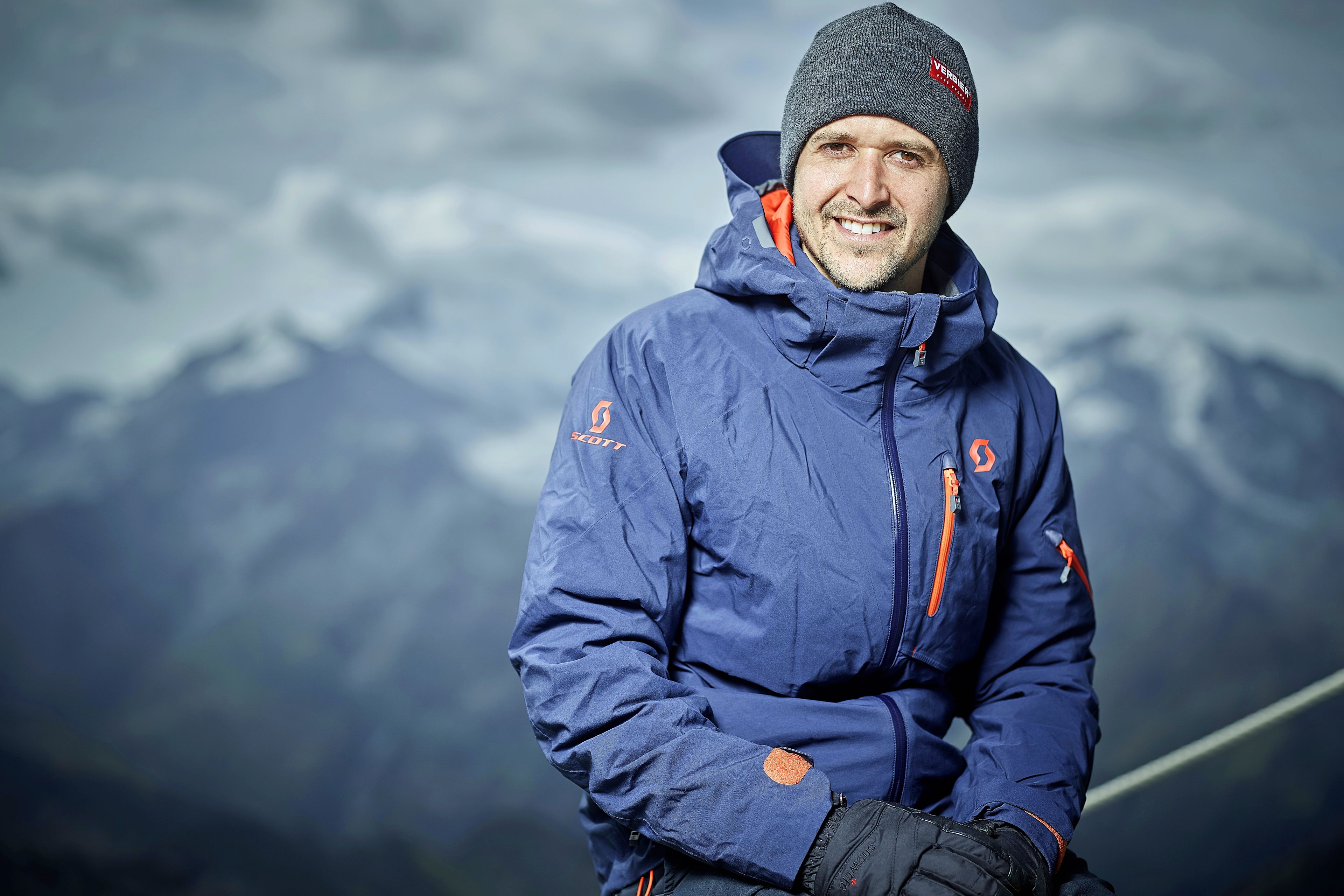 Tom Lüthi in Verbier, Wallis