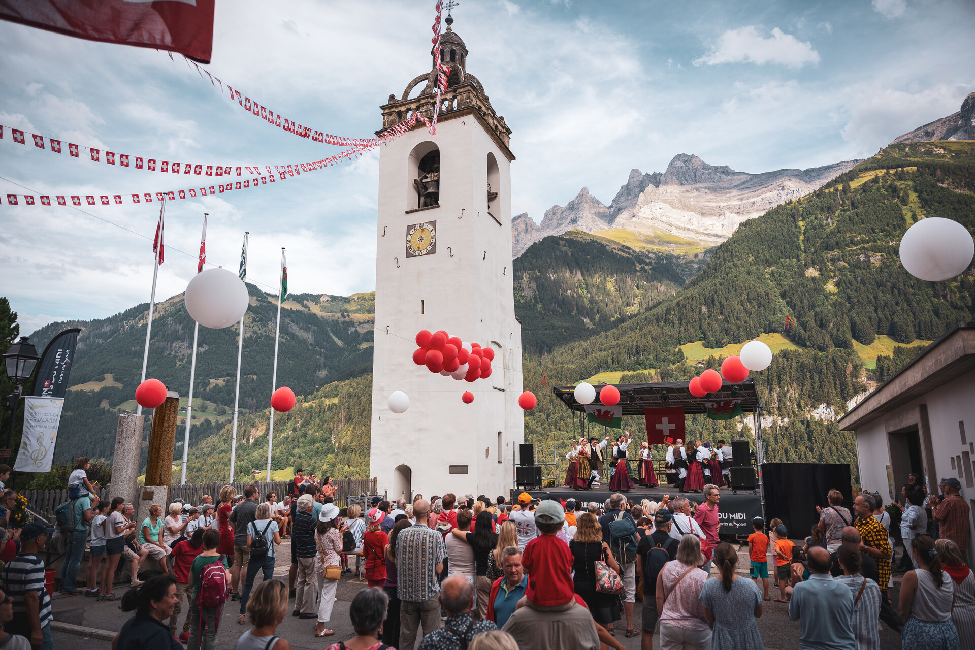 Champéry, fête nationale, valais