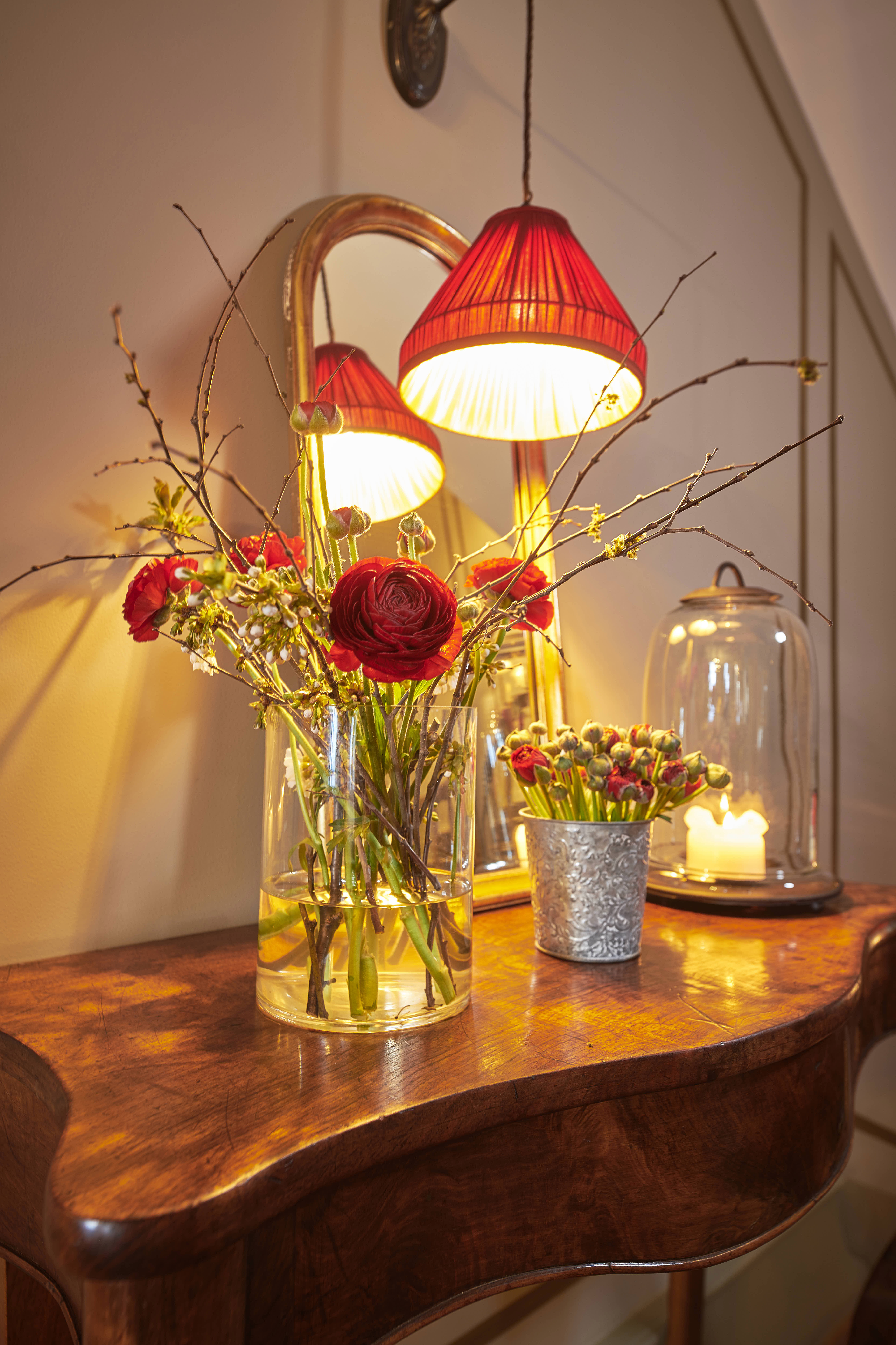 Blumen, Hotel Bella Tola. Wallis, Schweiz