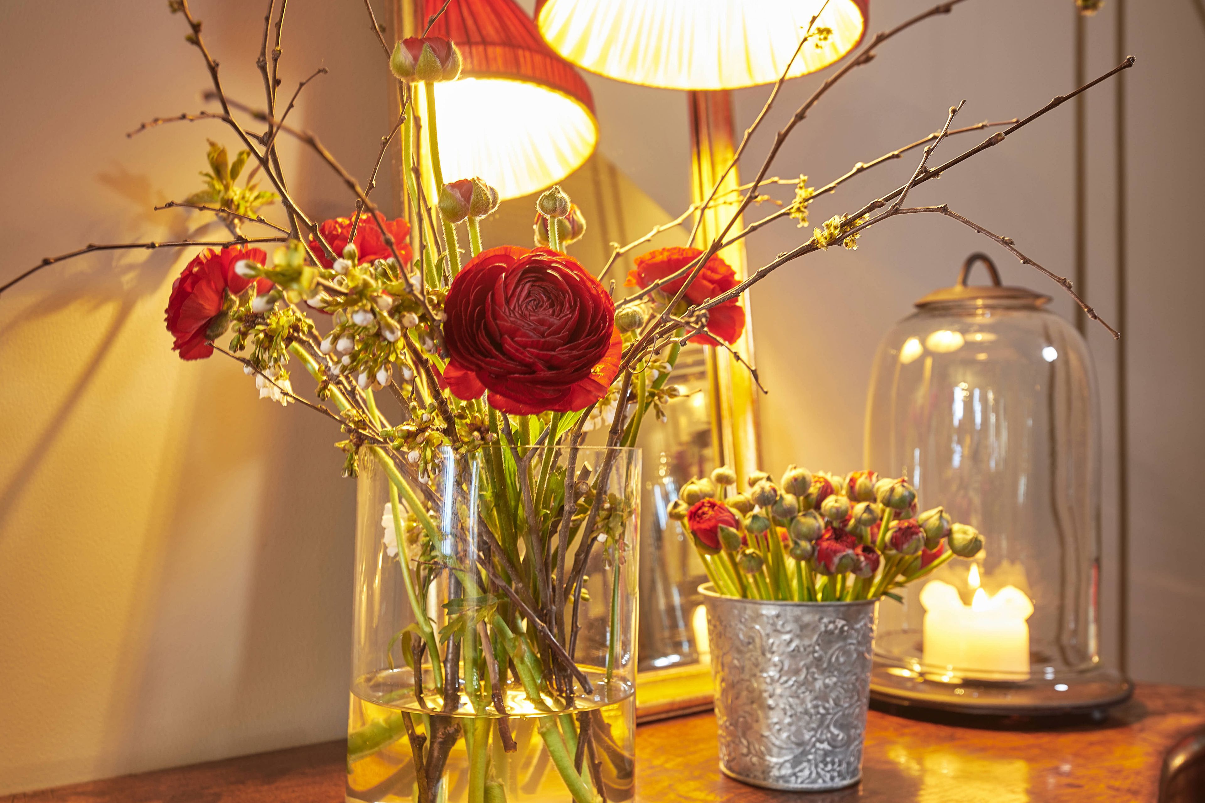 Flowers, Hotel Bella Tola. Valais, Switzerland