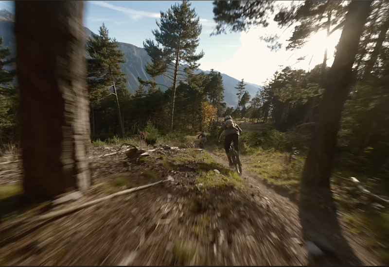 Moutainbike, VTT, Flowtrails, Chällerflüe, Bike, Leukerbad, Loèche-les-bains, Valais, Switzerland