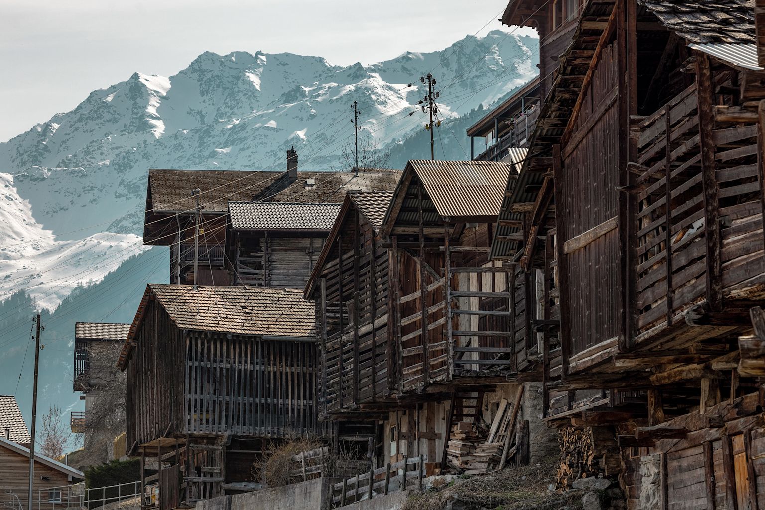 Hérémence is a village with a rich heritage.