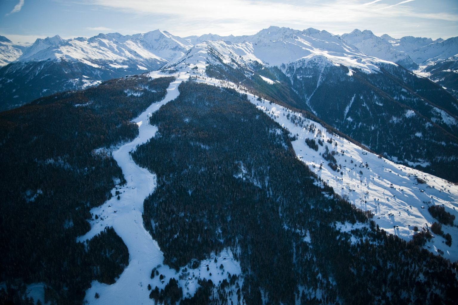 Veysonnaz, winter, Valais