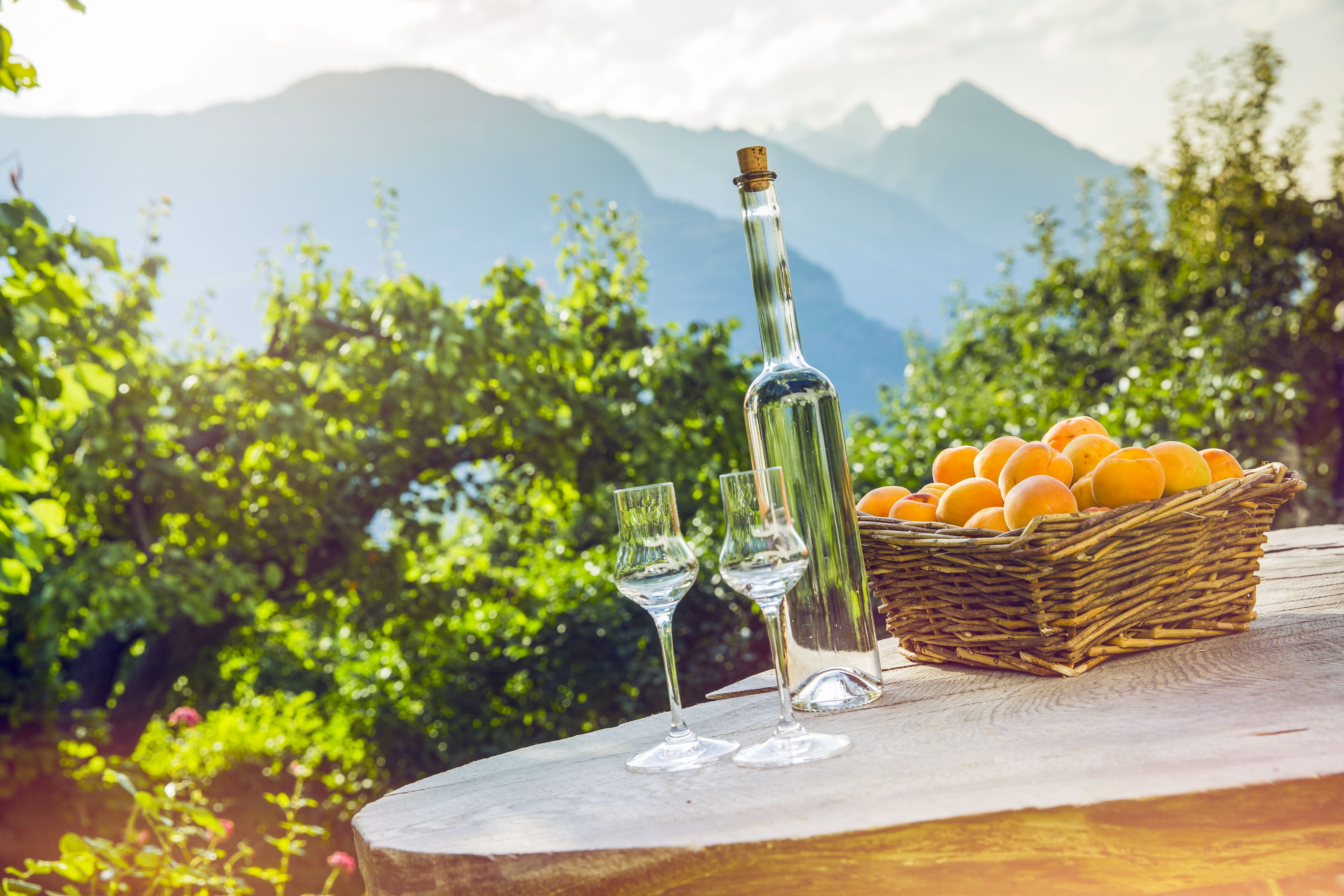 Abricotine from Valais, Switzerland