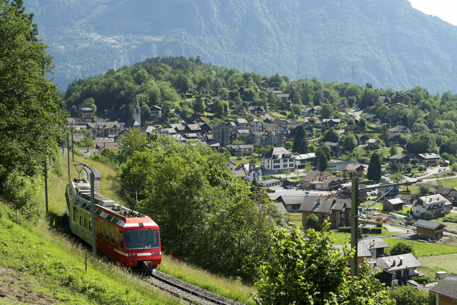 Mont-Blanc-Express, Valais, Switzerland