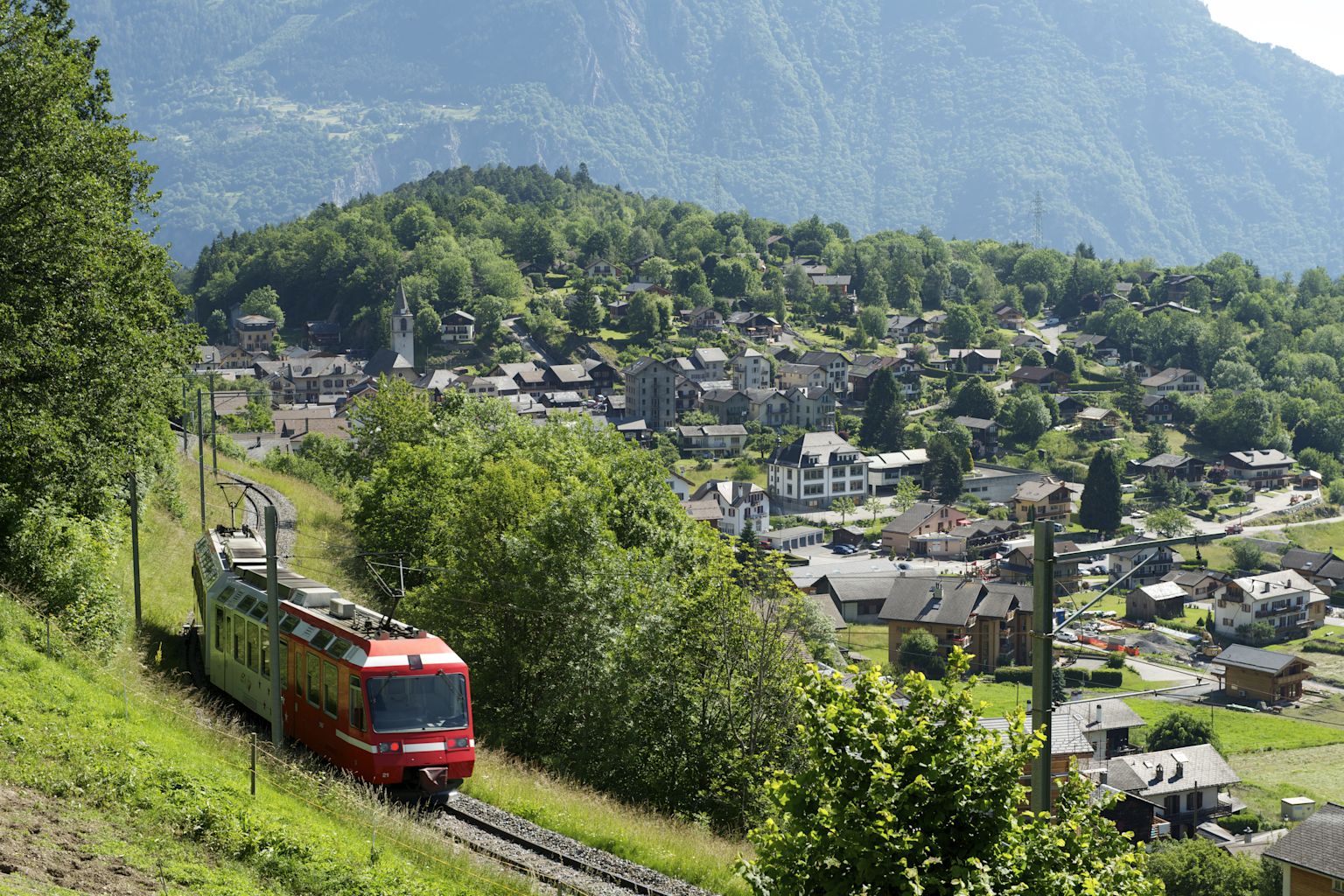 Mont-Blanc-Express, Valais, Switzerland