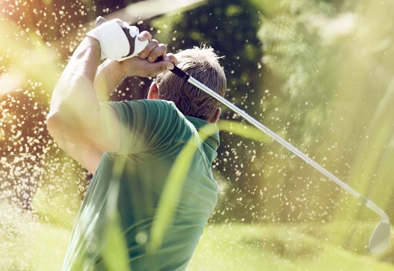 Golf, Sommer, Wallis