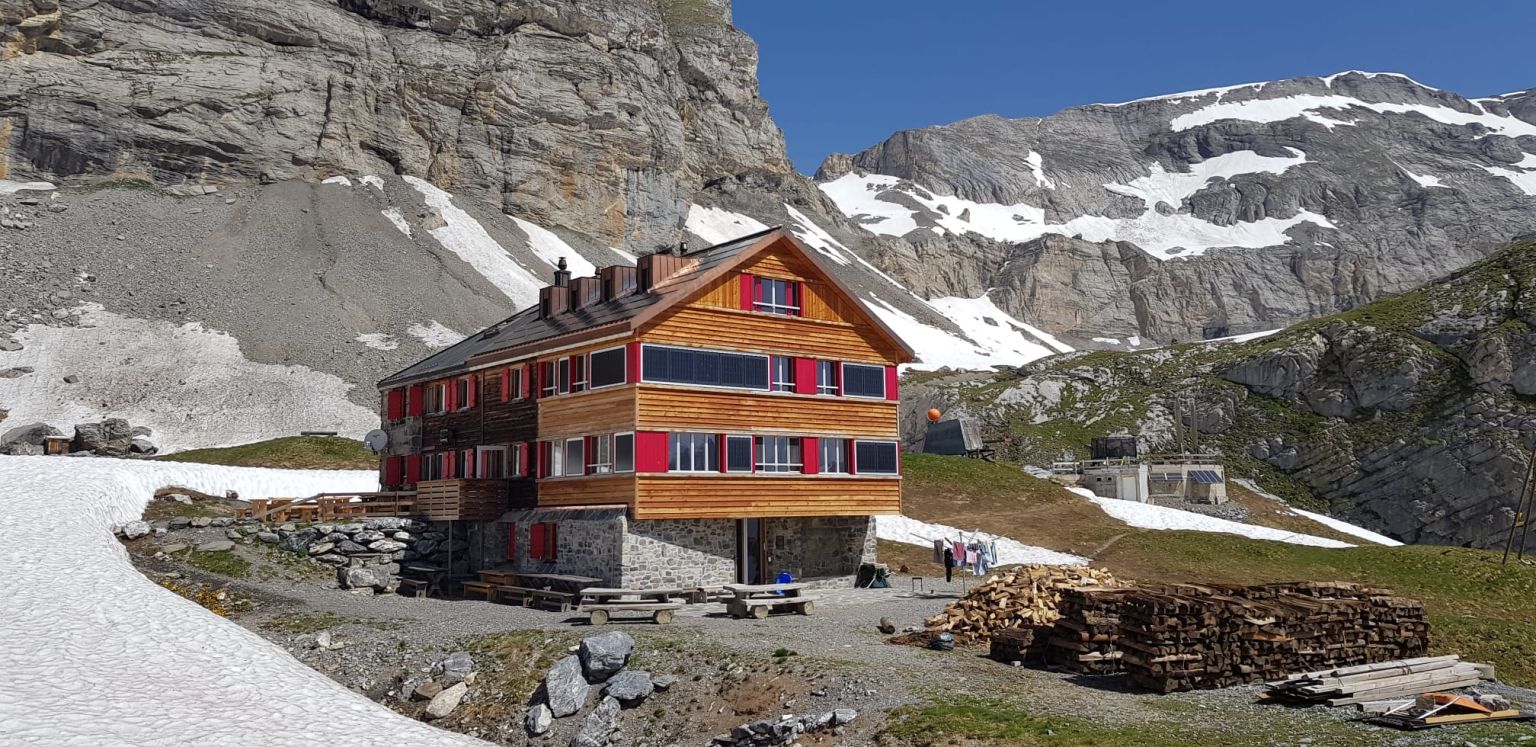 Lämmerenhütte Leukerbad, Wallis, Schweiz