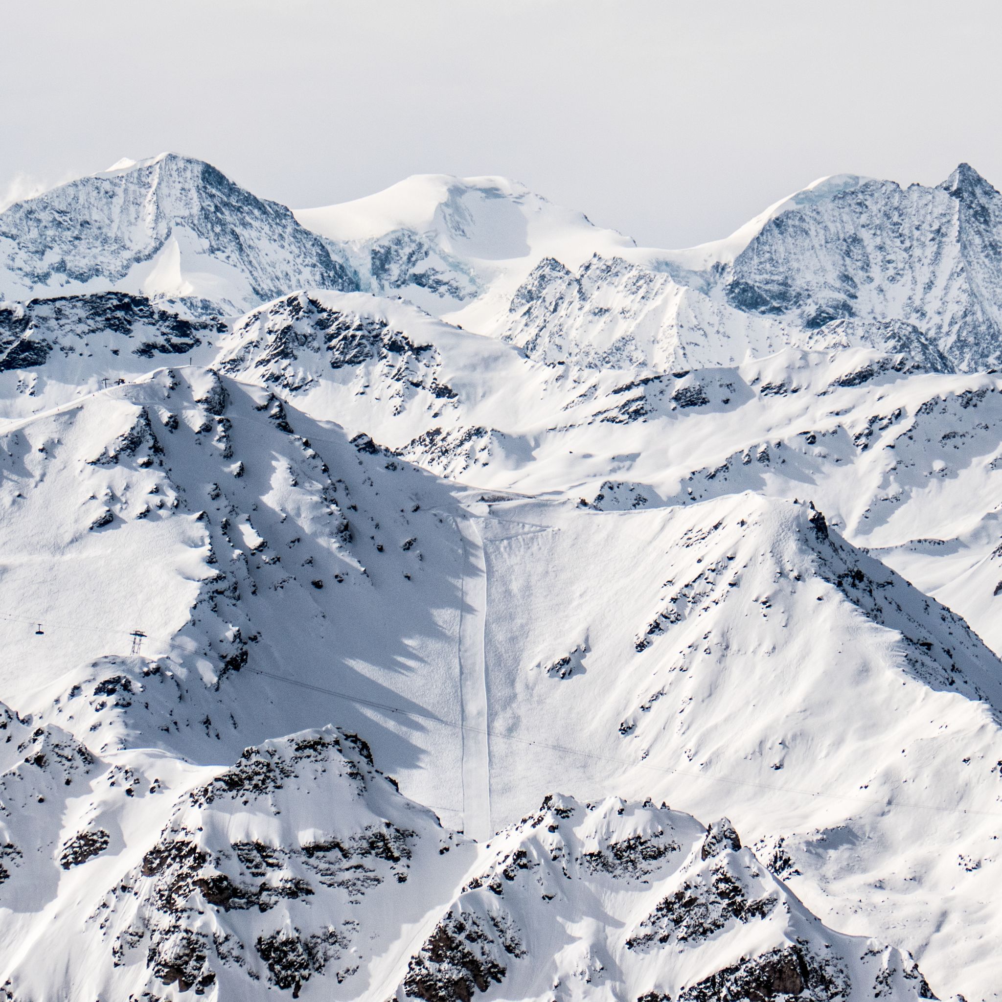 Die herausforderndsten Skipisten, Piste du Chamois, Wallis, Schweiz