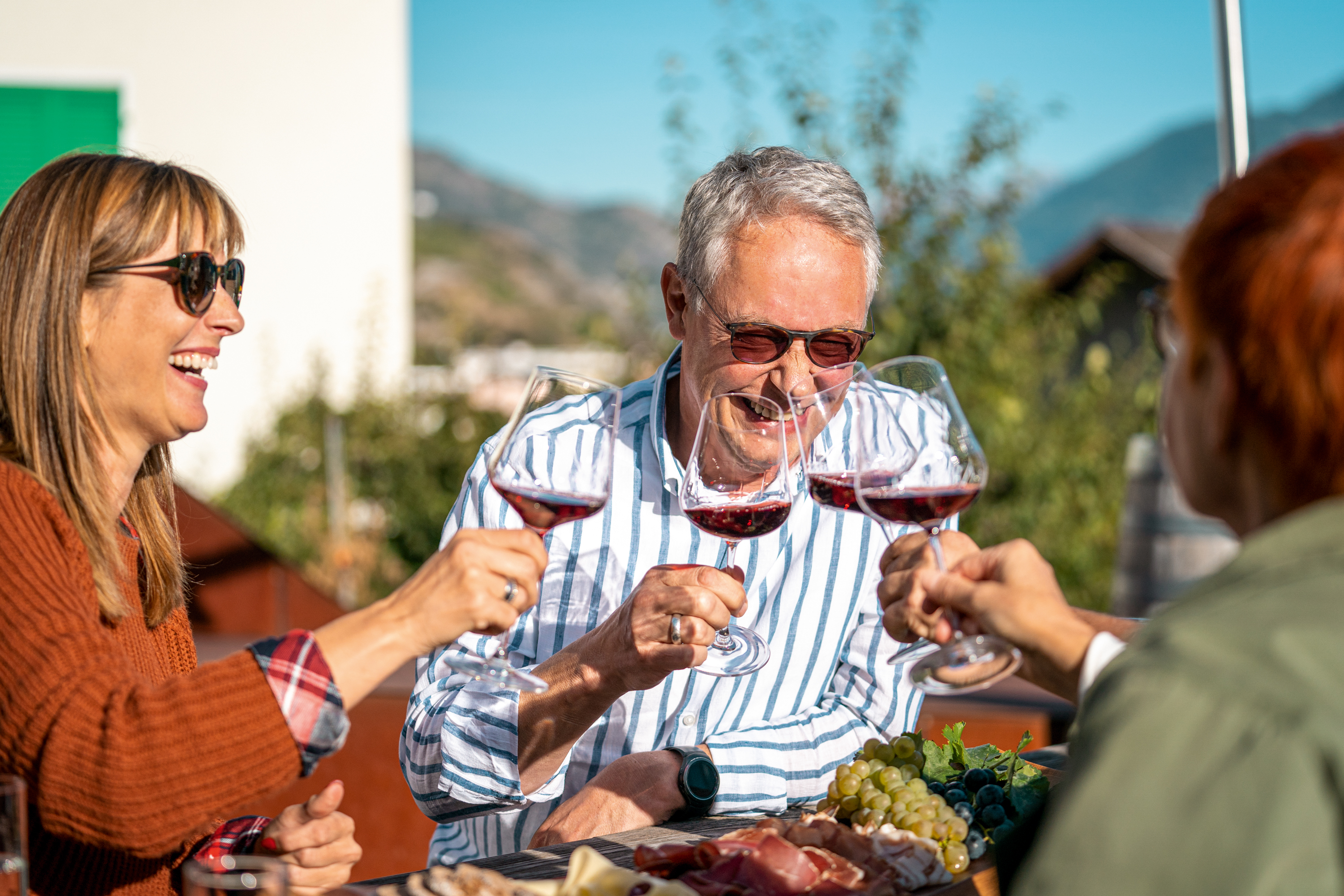 Dégustations de vin,, Salgesch, Parc naturel Pfyn-Finges, Valais, Suisse