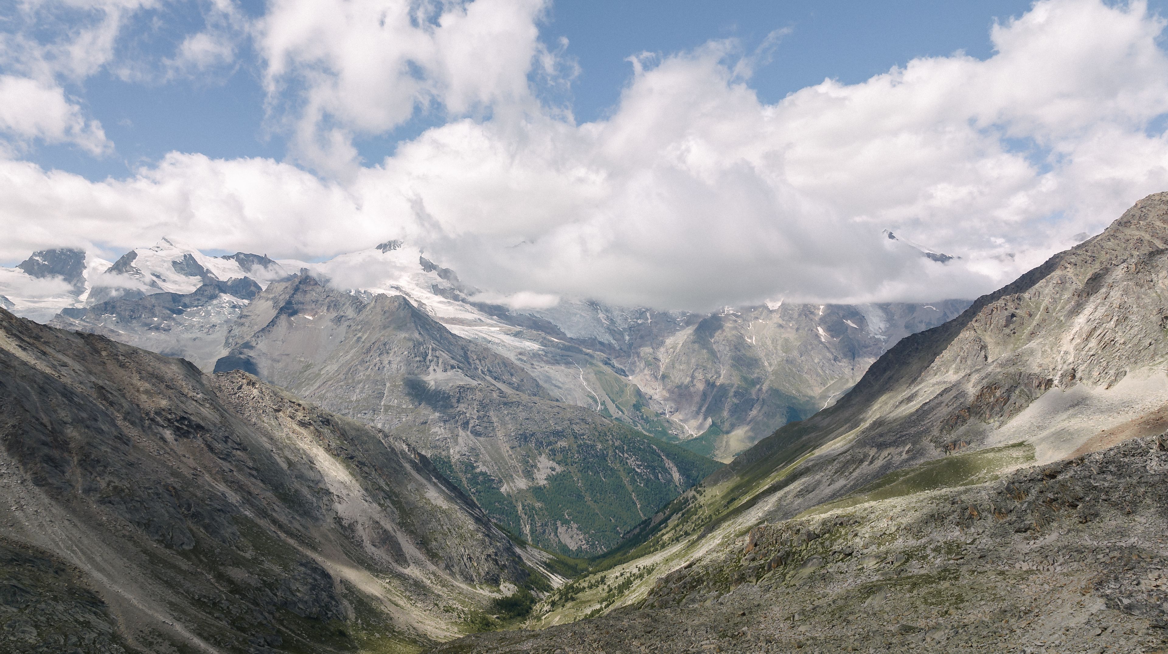 Almagellerhütte, Saas-Almagell, Saas-Fee, Wallis, Schweiz