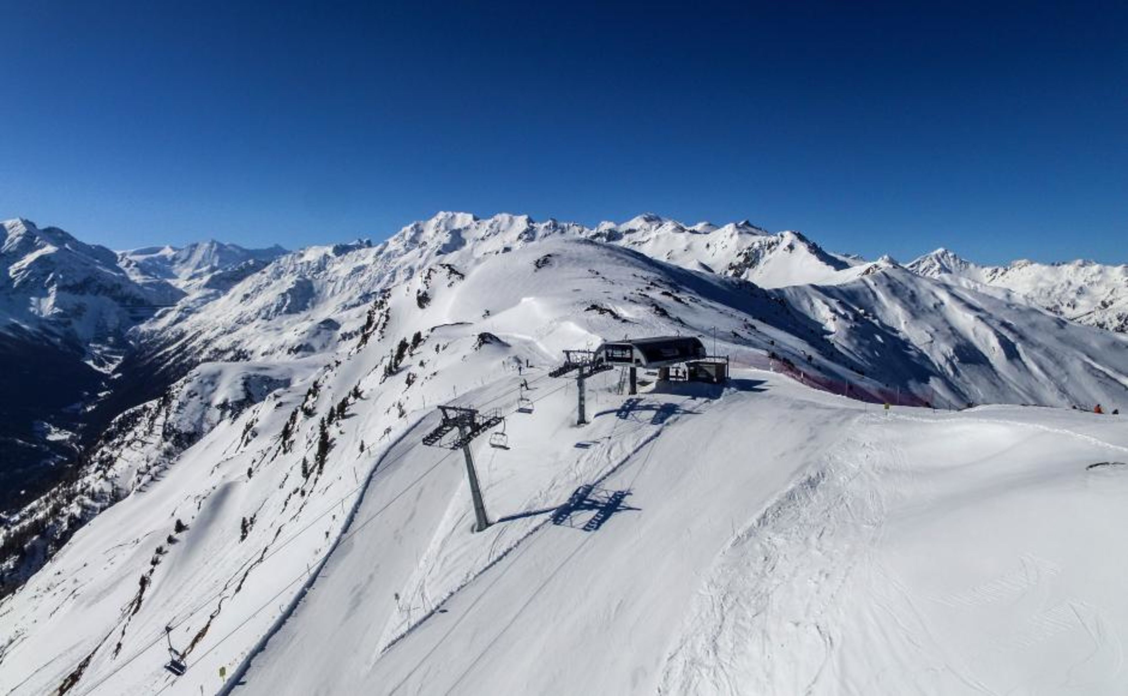 Panoramic view of the Thyon Region - 4 Vallées ski area