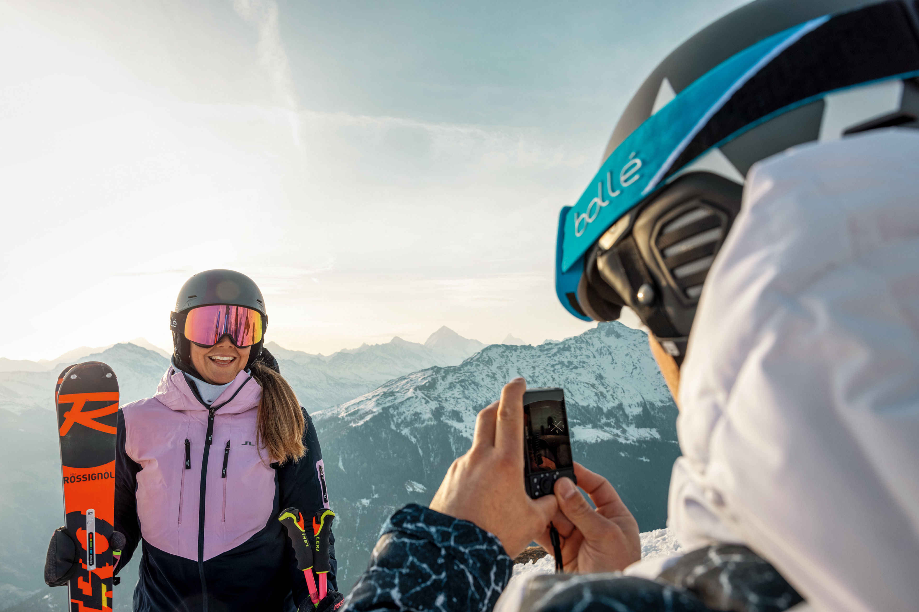 The Meillard brothers and sisters enjoy themselves in front of and behind the camera.