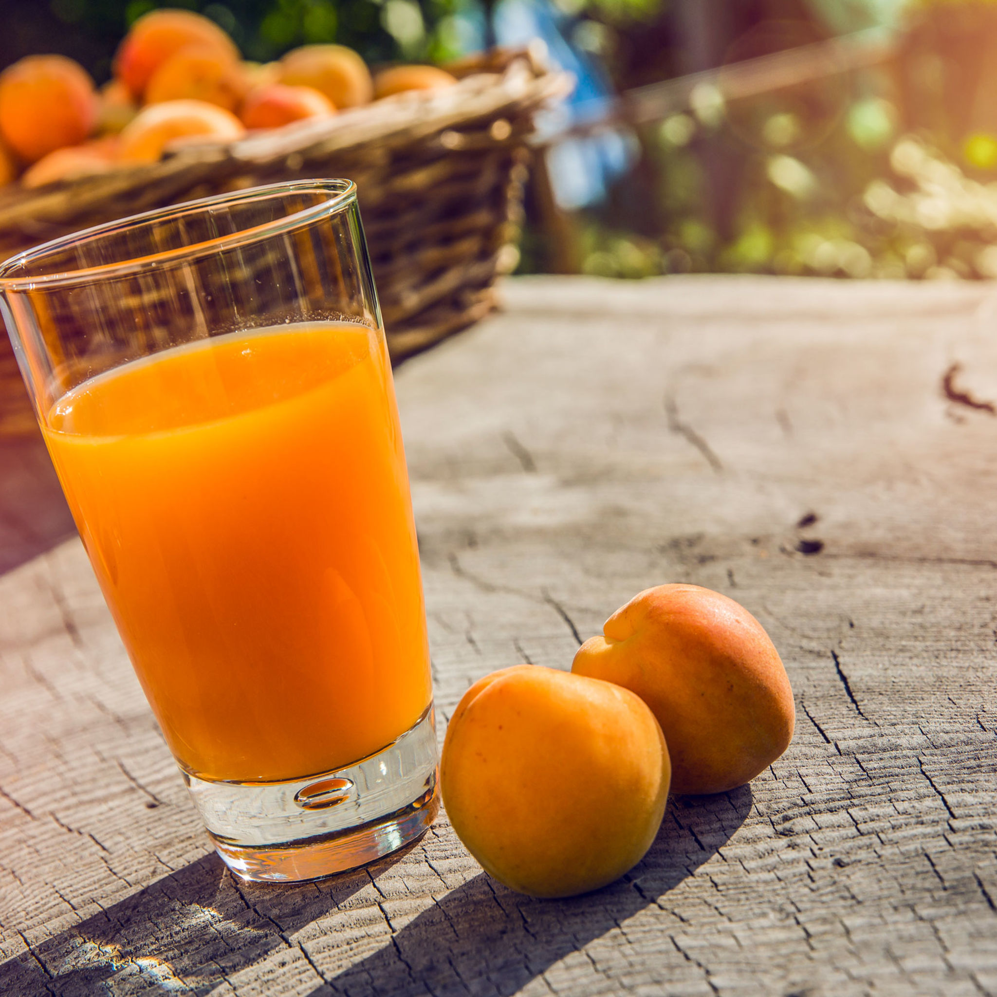 Apricot juice Valais brand Wallis Schweiz Switzerland Suisse
