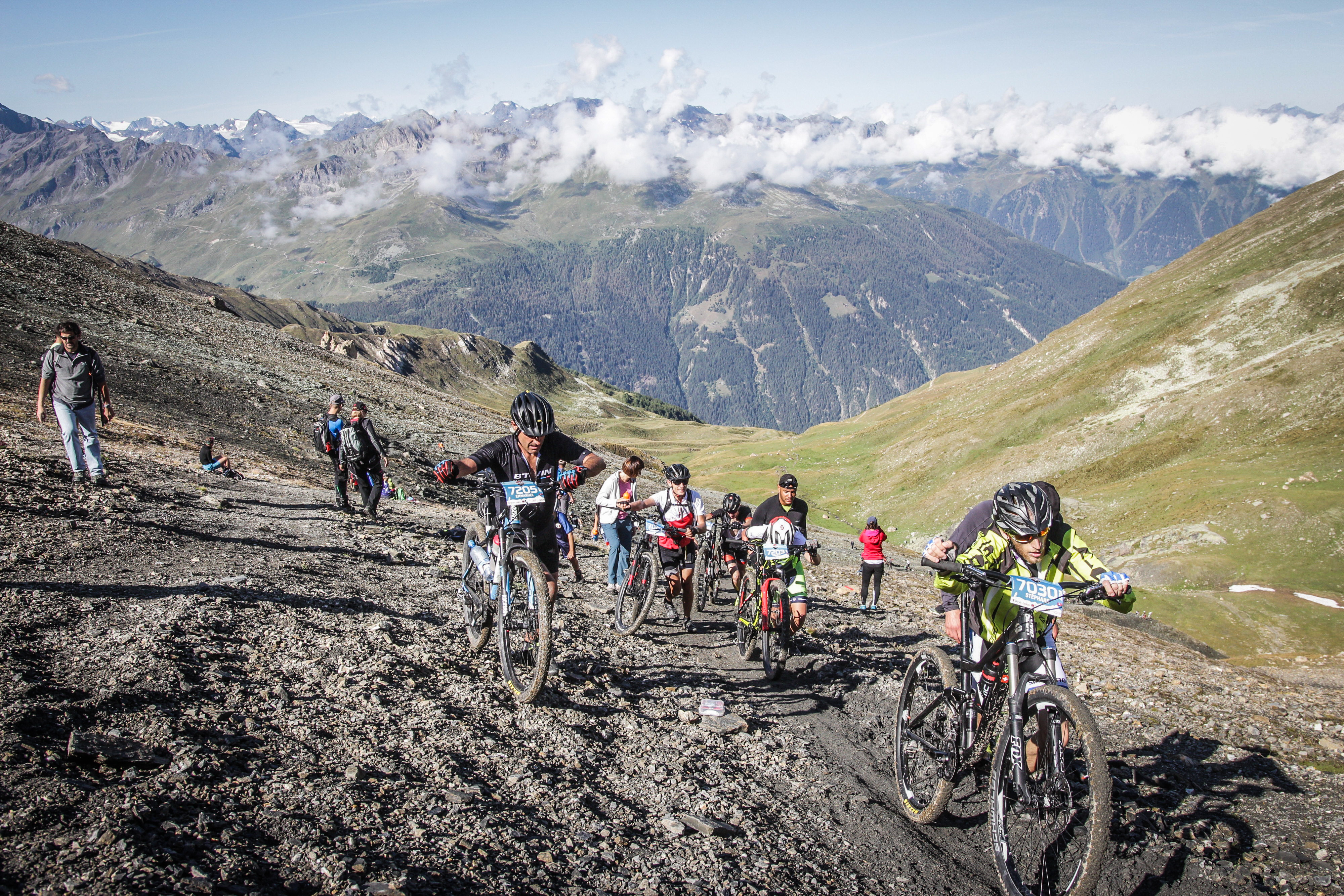 Grand Raid Pas de Lona, Valais, suisse