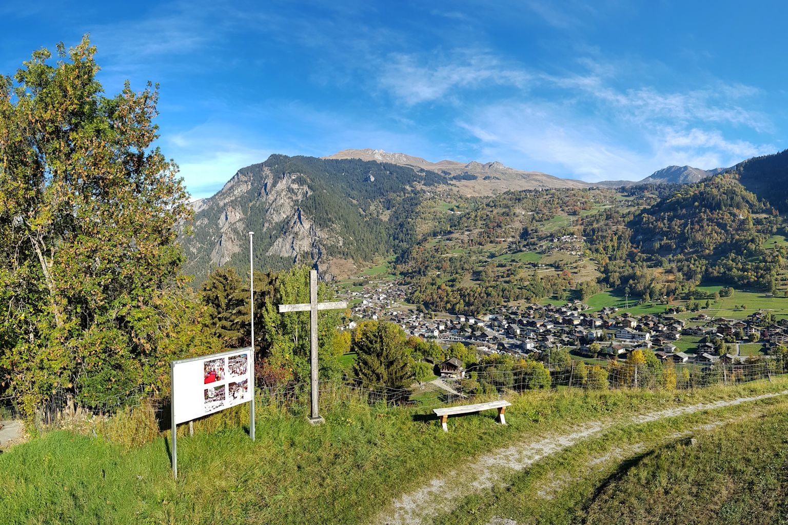 Kunst im Freien, Chemin 700, Wallis, Schweiz