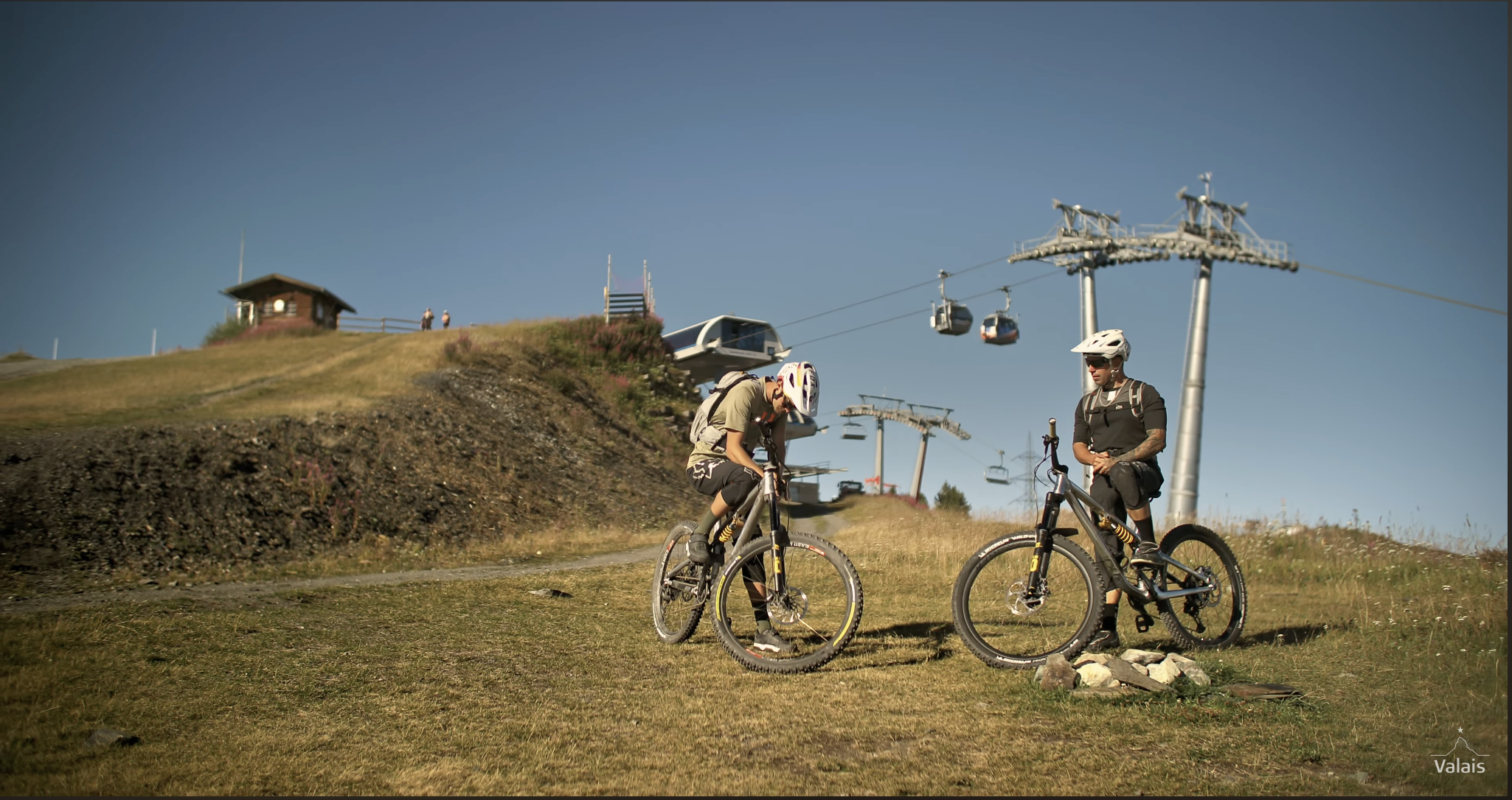 Moutainbike, flowtrails, VTT, Chôtatai, La Tzoumaz, Verbier, Valais, Switzerland