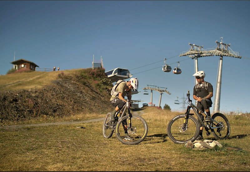 Moutainbike, flowtrails, VTT, Chôtatai, La Tzoumaz, Verbier, Valais, Switzerland