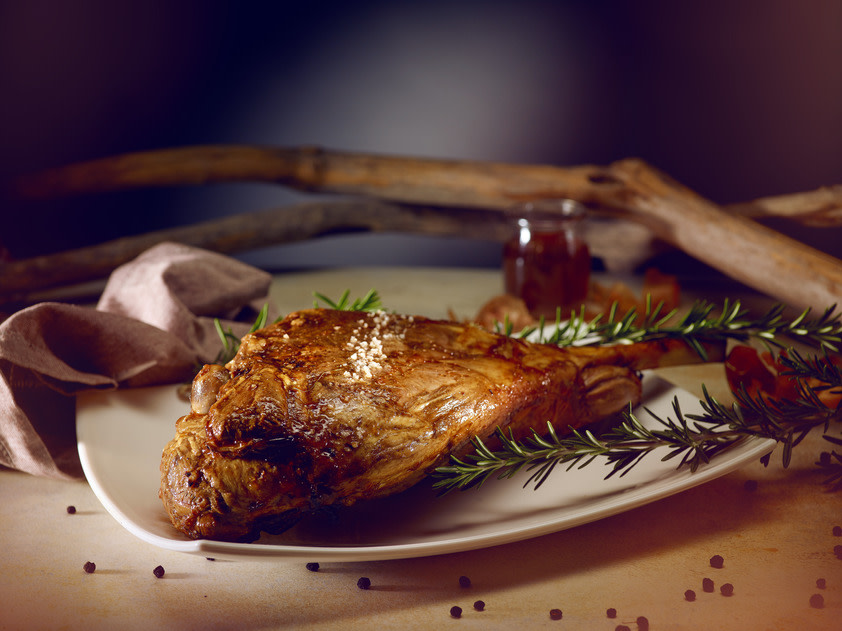 Leg of lamb with mountain honey recipe | Valais Switzerland
