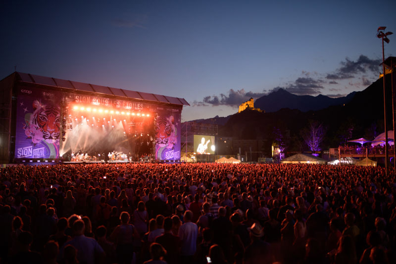 Sion sous les étoiles en Valais, Festival de musique , Top Event, Sion, Suisse