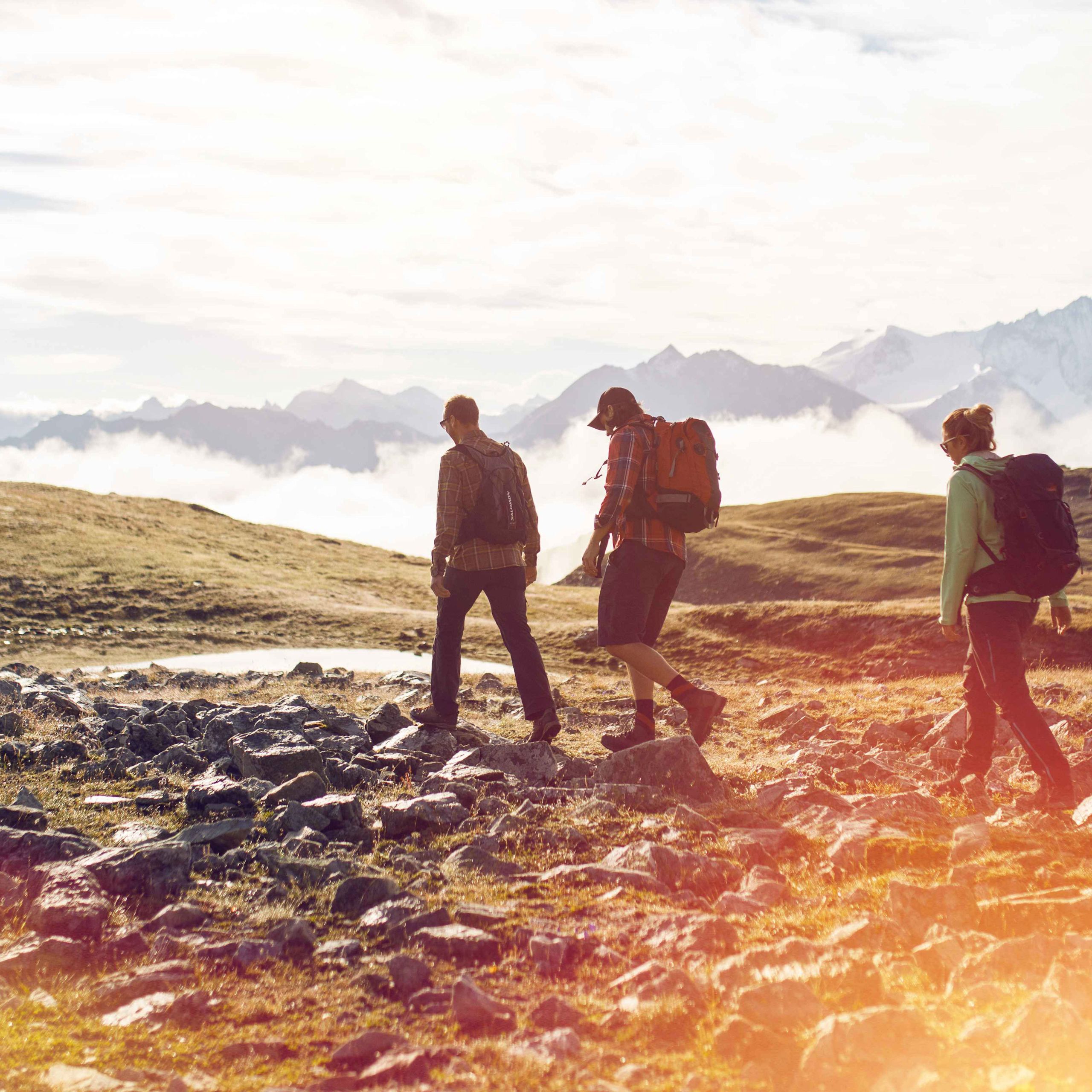 Becs de Bosson, Wanderungen, Wallis Schweiz