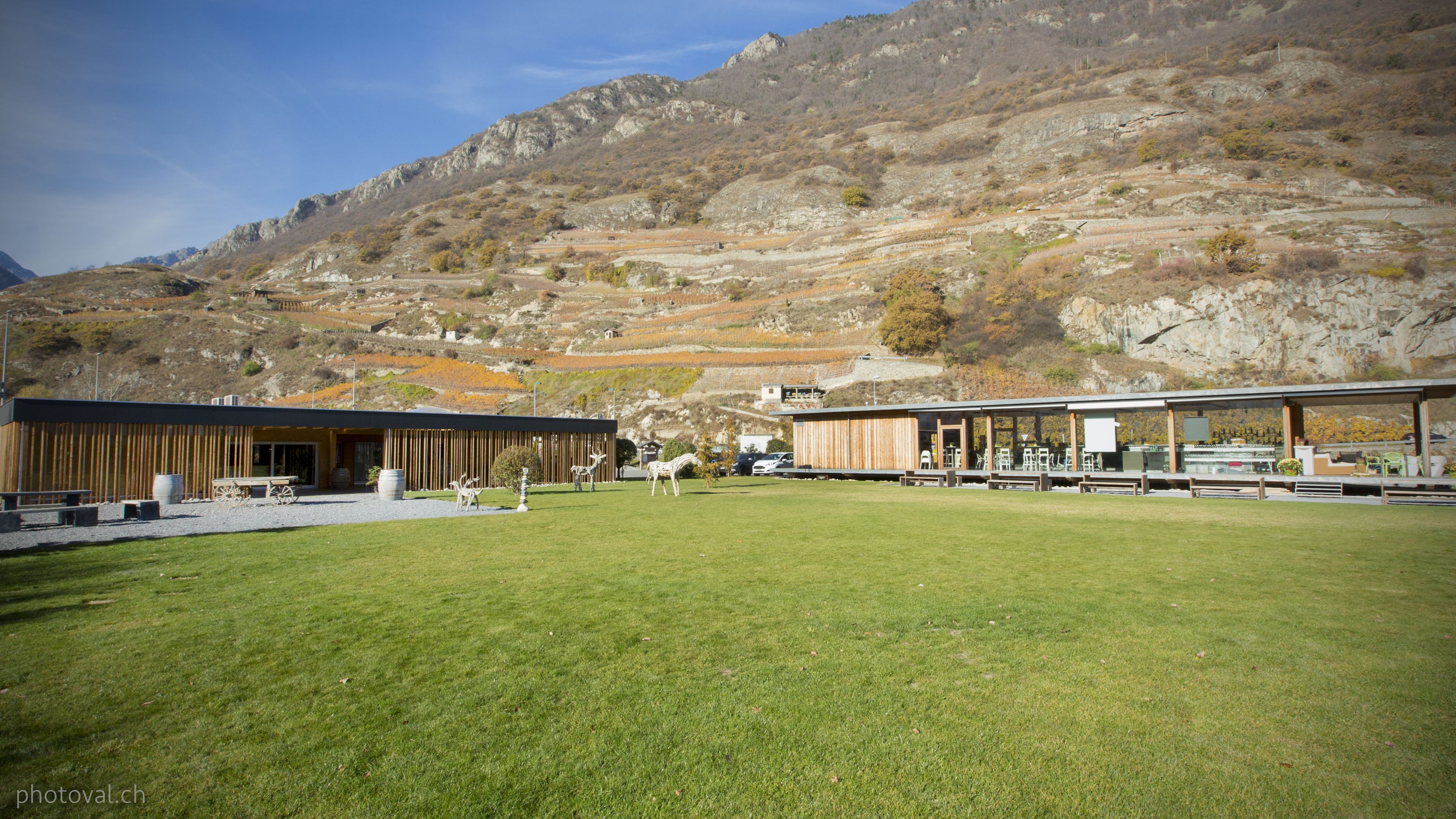 Verkaufsstelle Fol'Terres, Fully, Wallis, Schweiz