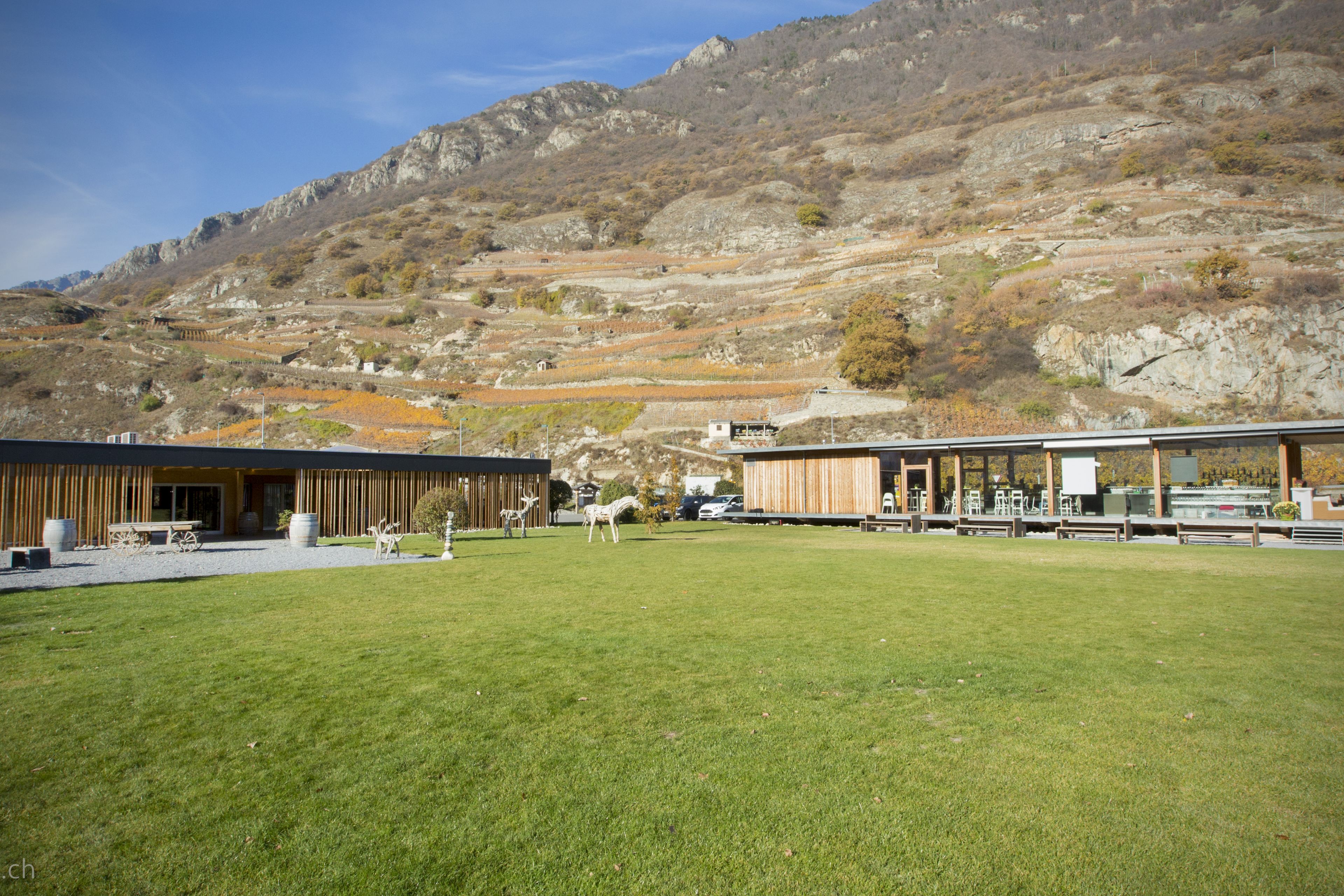 Verkaufsstelle Fol'Terres, Fully, Wallis, Schweiz