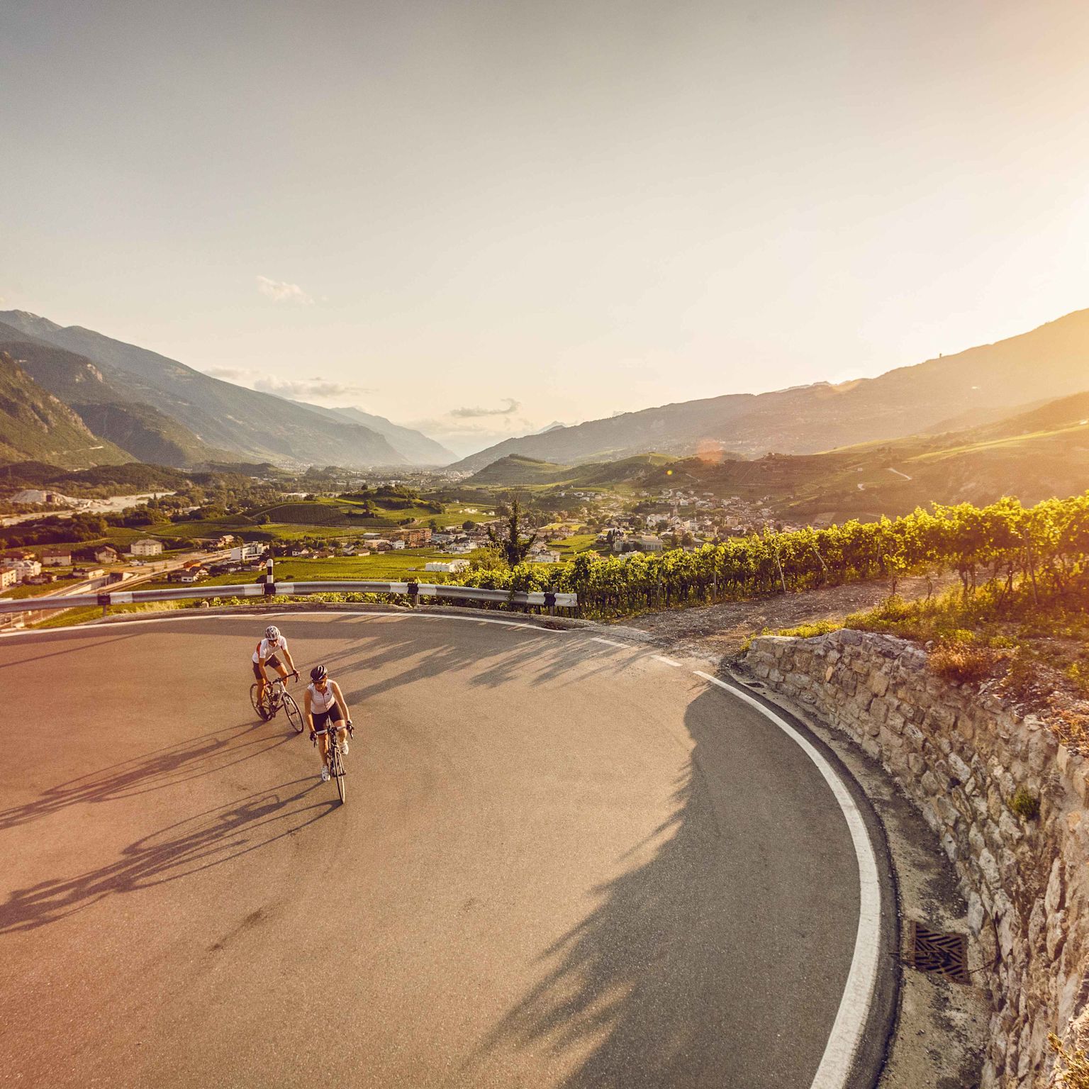 Velo Salgesch, Valais, Suisse
