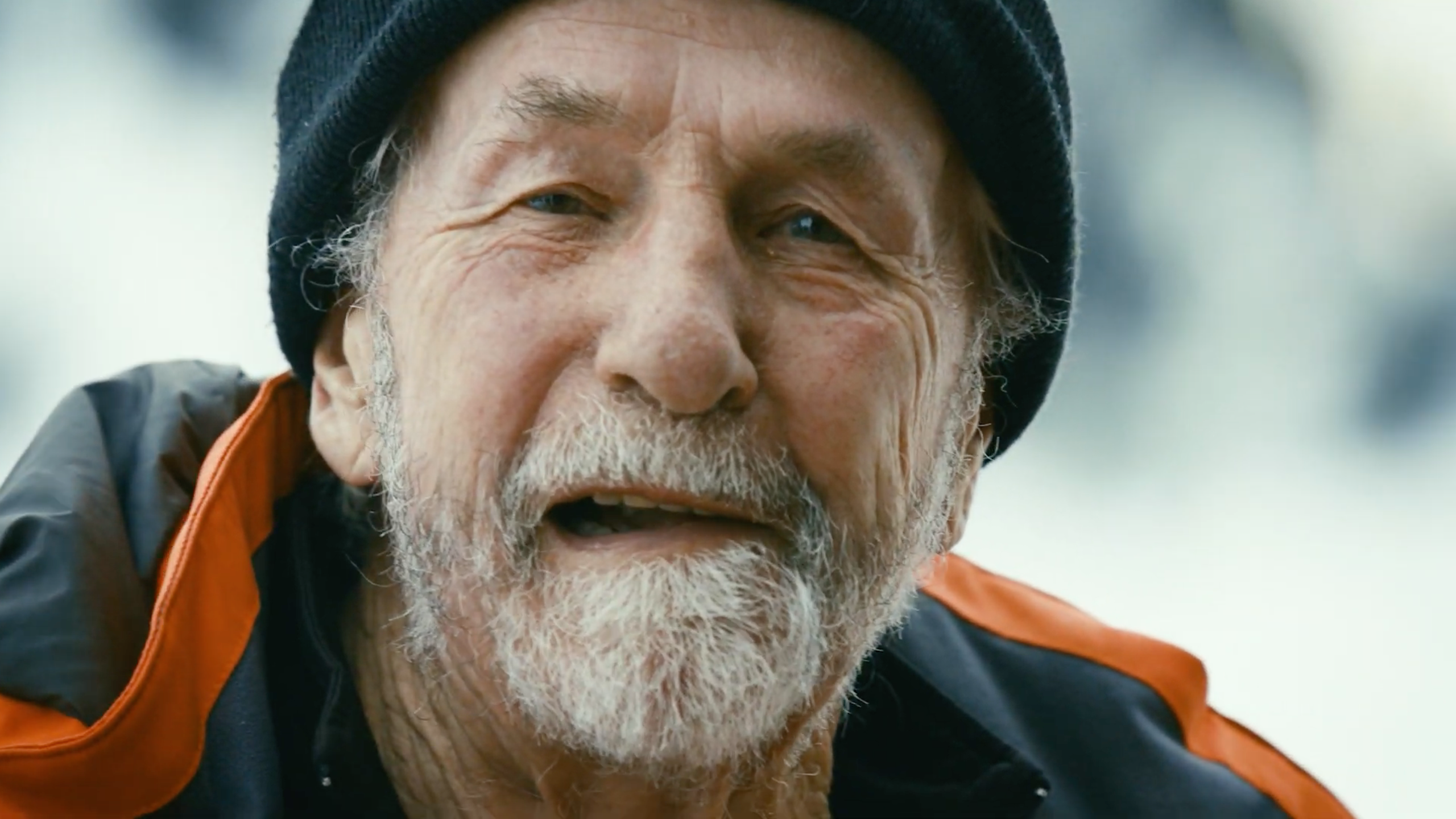 Youtube video for the story Floating over snow, Valais, Switzerland