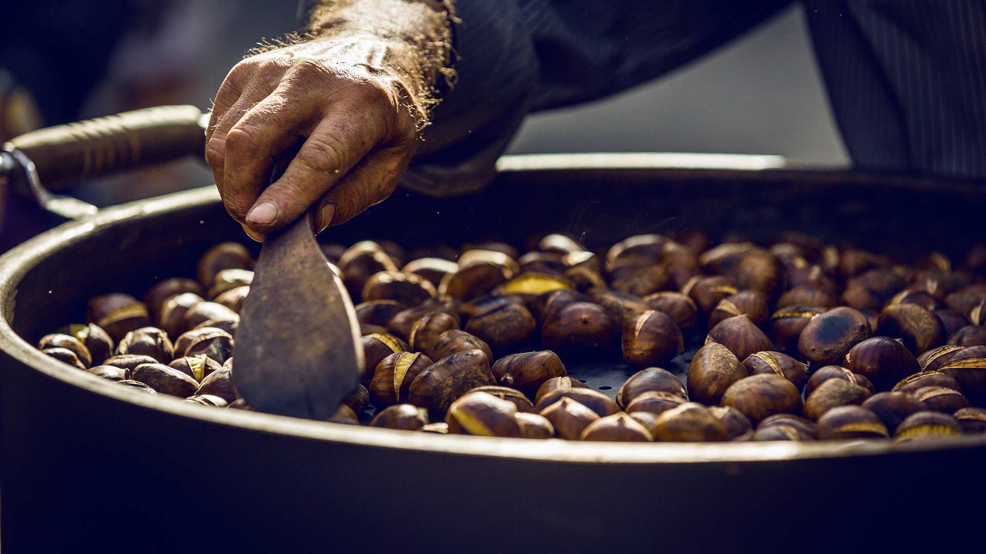 Châtaignes, été, Valais