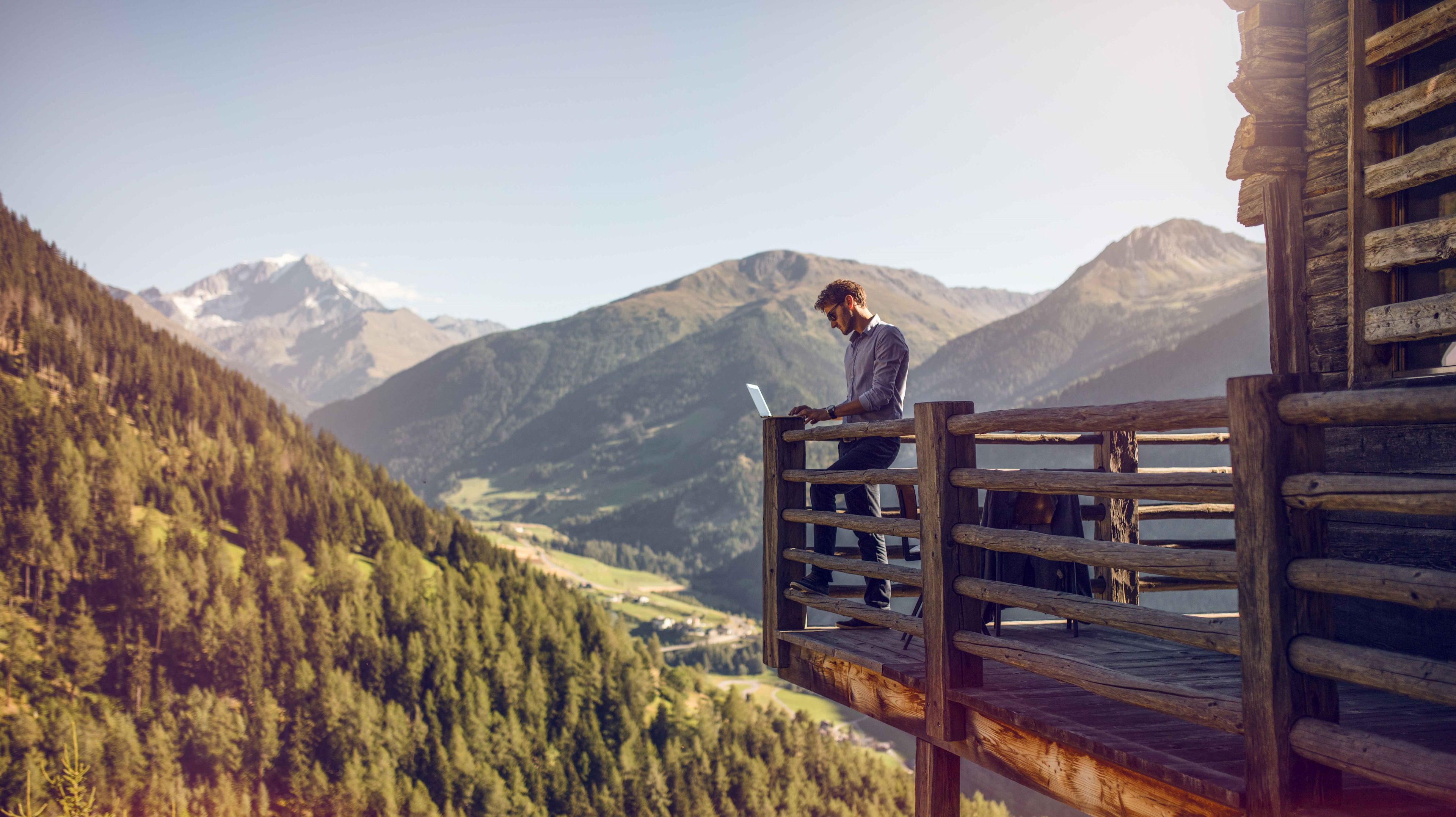 Pays du St-Bernard, Montagne alternative, chalet, valais