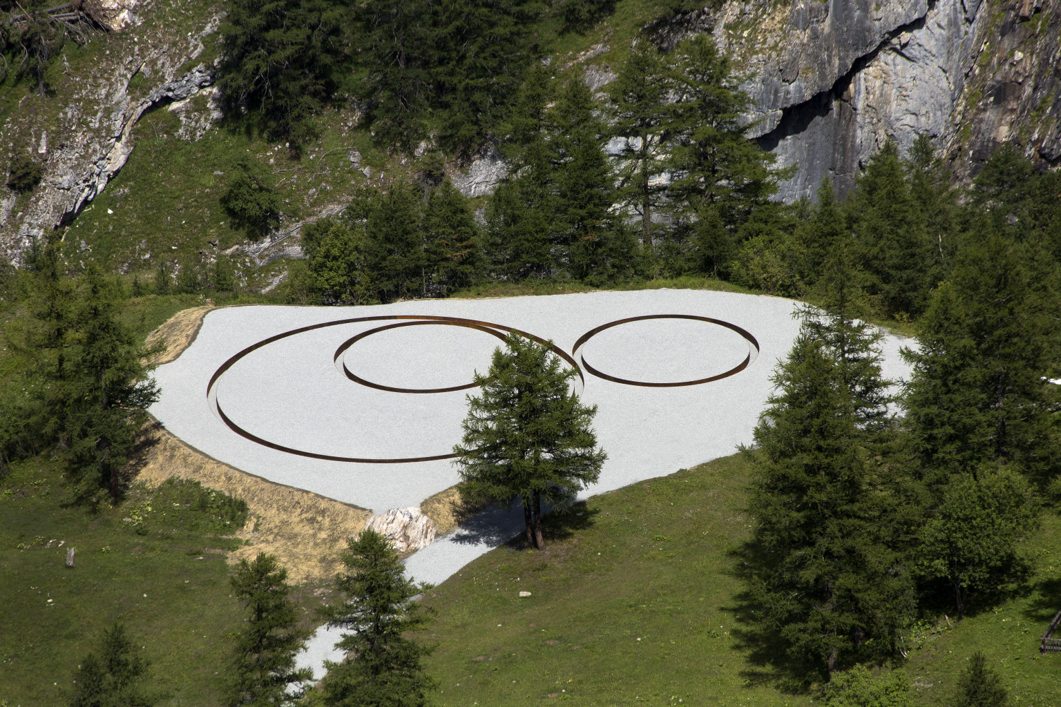 Höchsten Bogenstaumauer Europas, Wallis, Schweiz