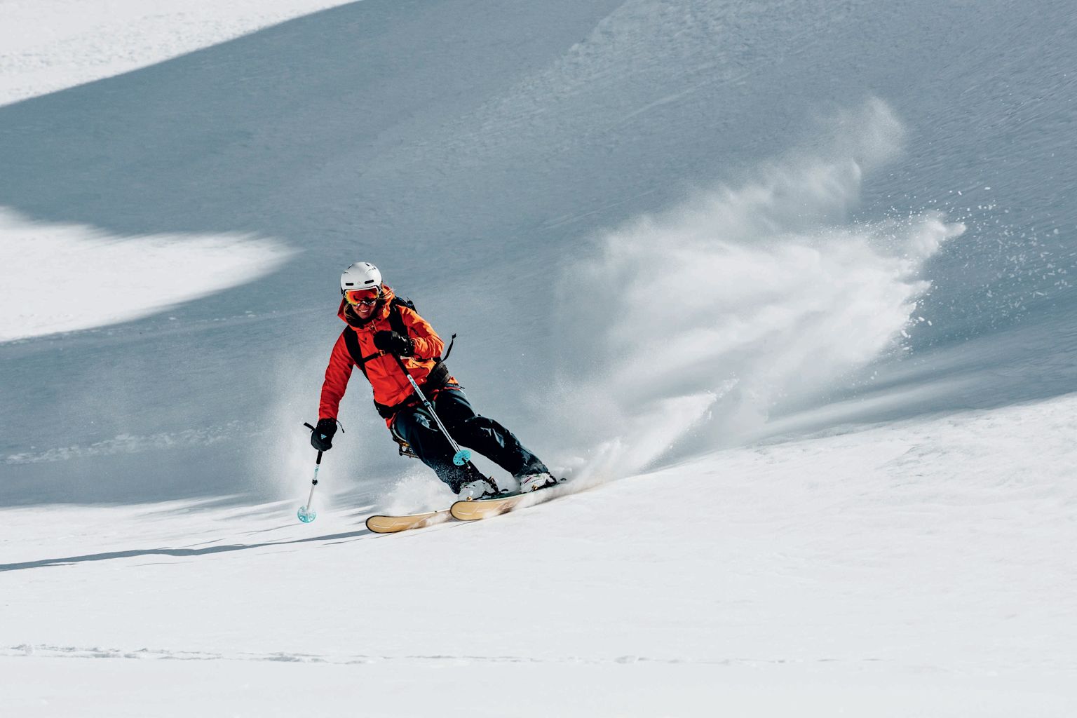 Stefanie Schelling, ski, Lötschental. Valais, Switzerland