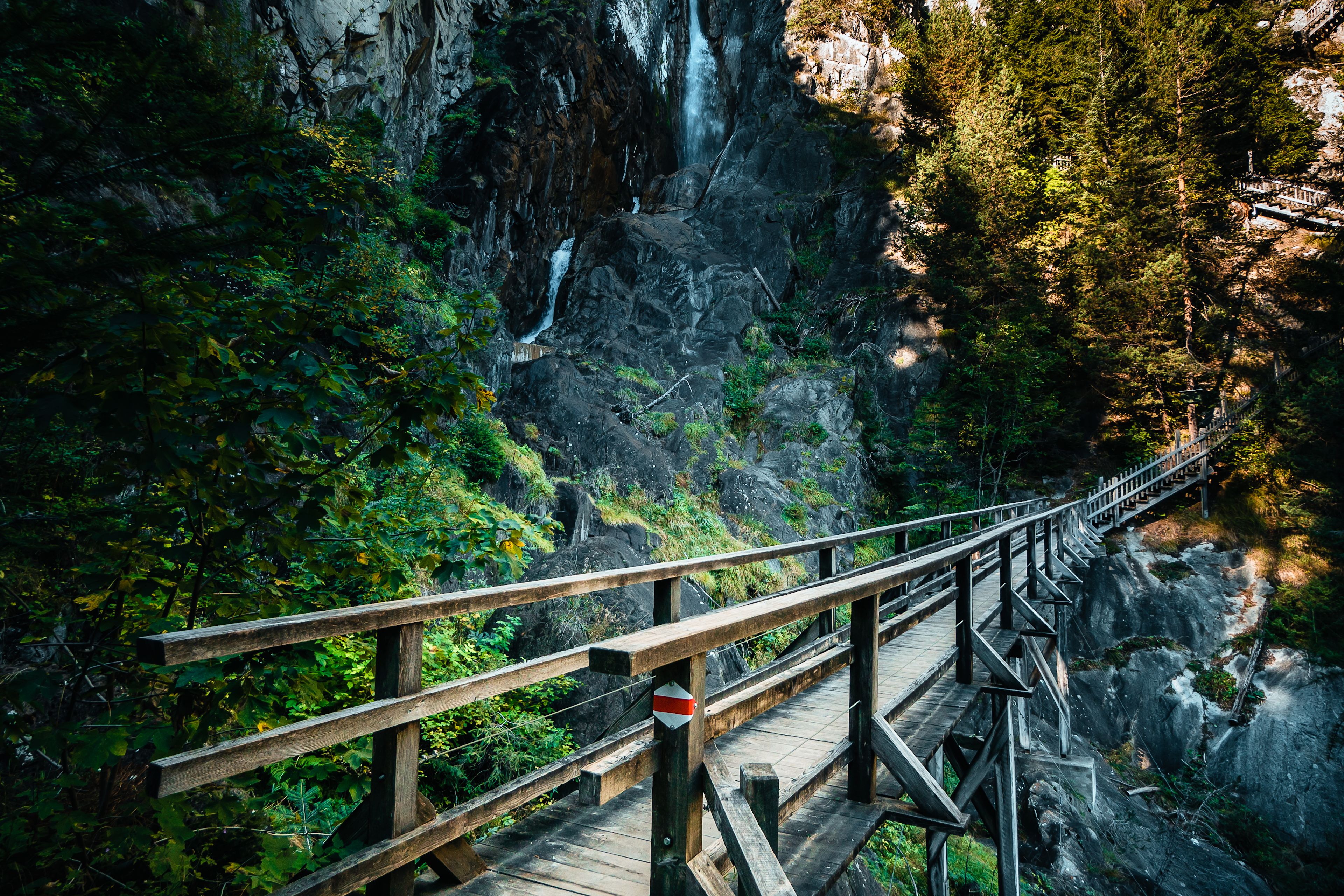 Les gorges du dailley font parties des sites géologiques du Valais