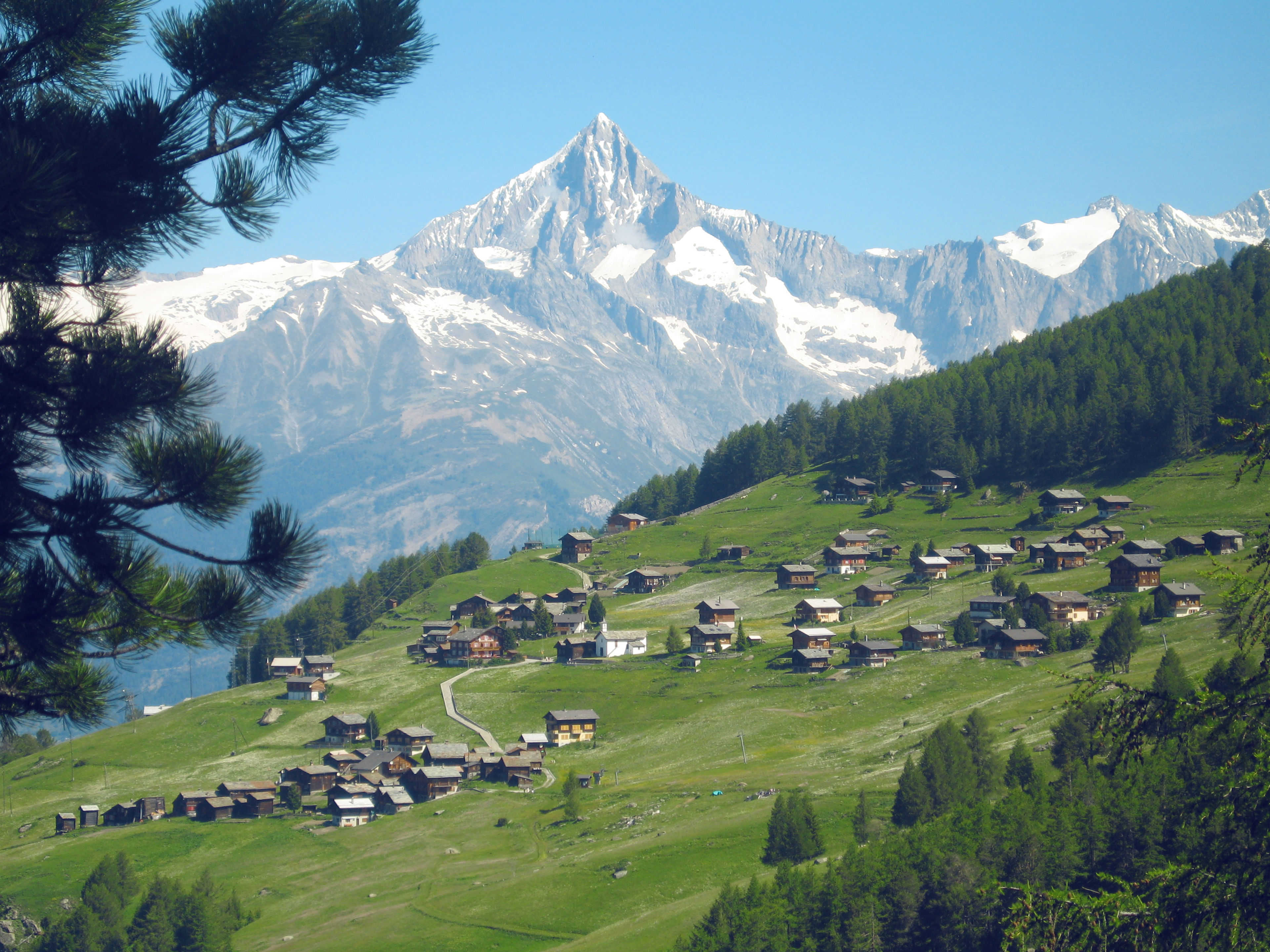 Gspon, summer, Valais