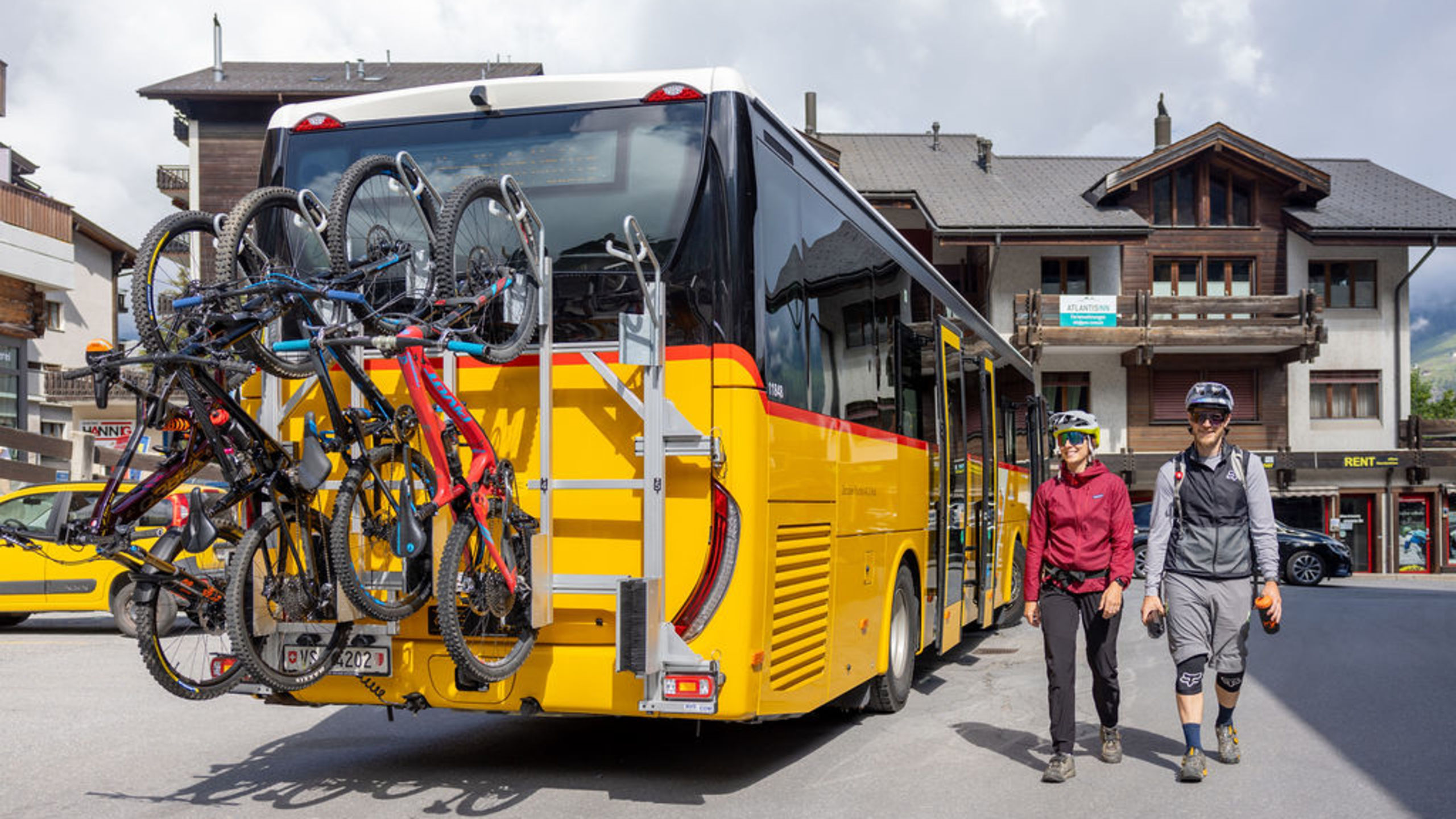 Resabike, Moutainbike, VTT, Bus, Video, Valais, Suisse