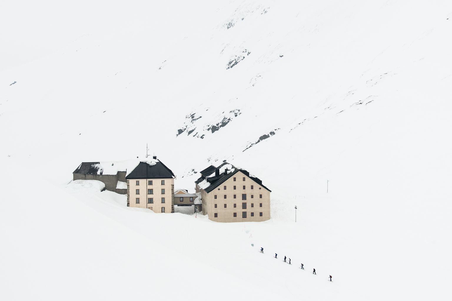 Hospice du St-Bernard. Valais, Suisse