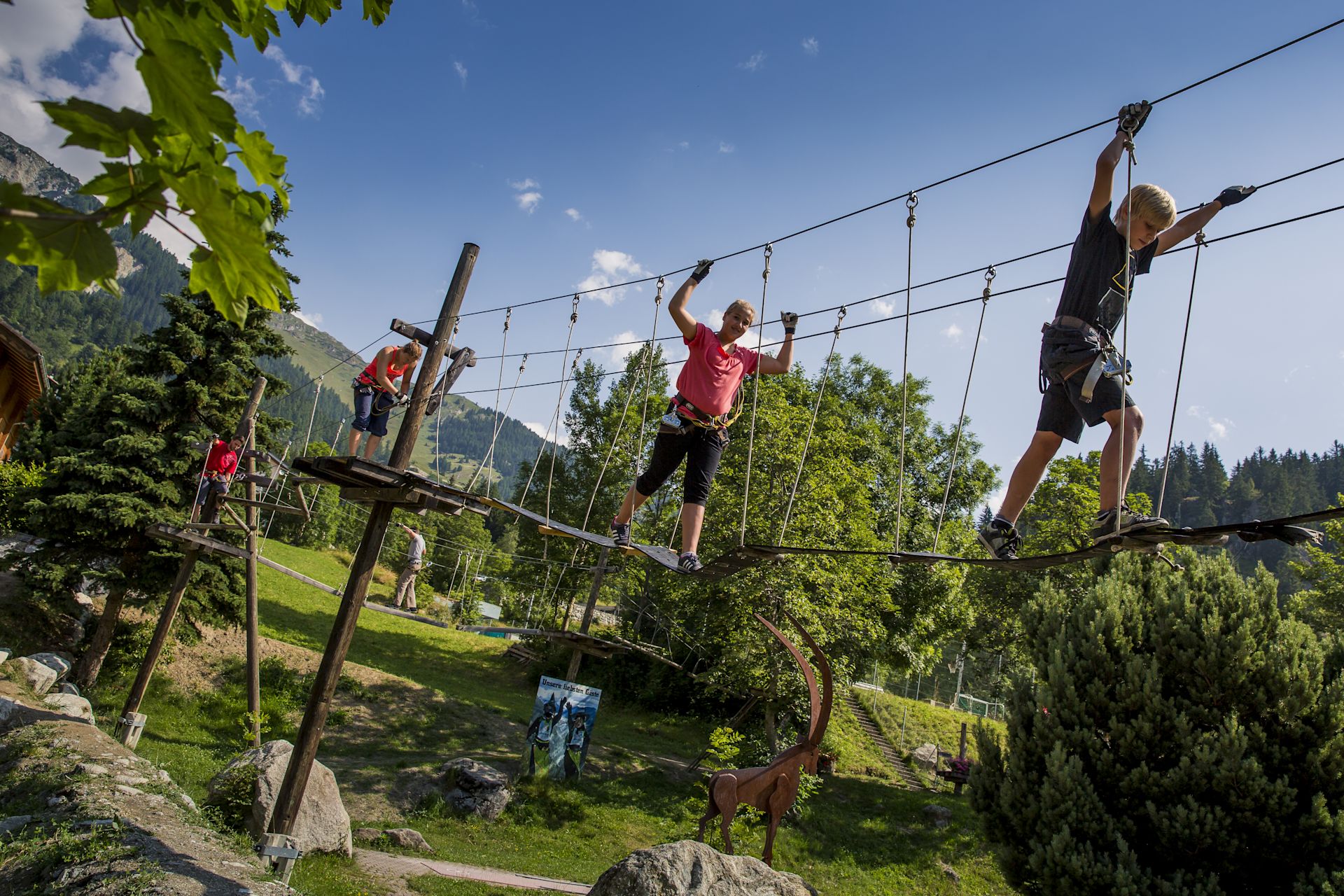 Seilpark | Wallis Schweiz