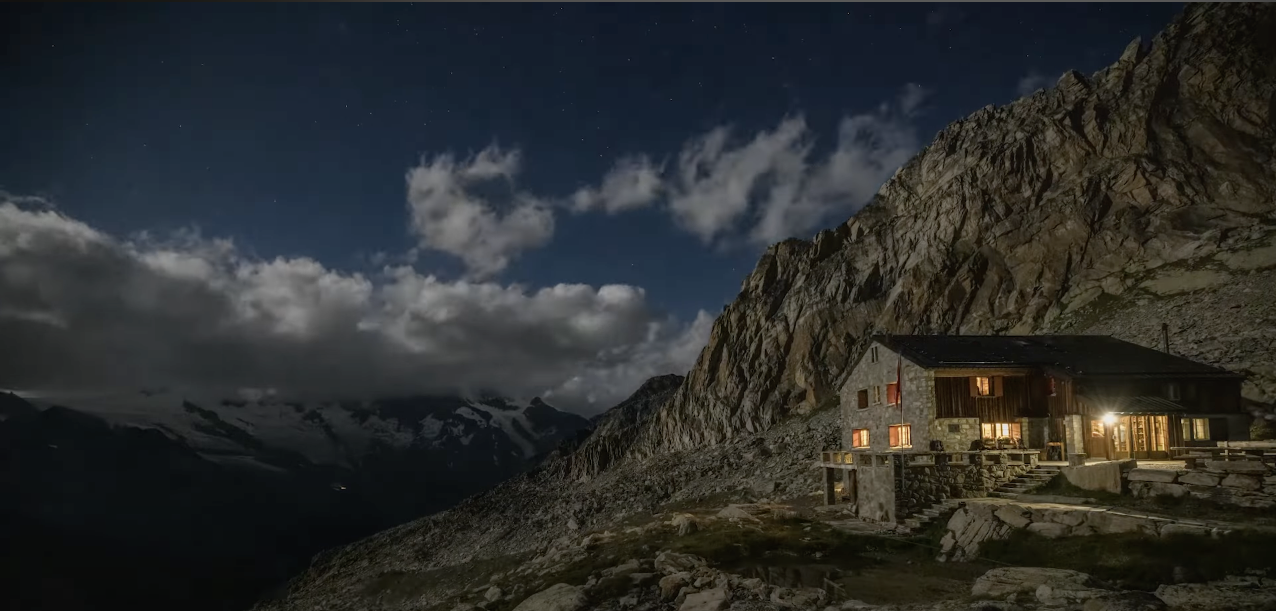 Almagellerhütte, Saas-Almagell, Schweizer Alpen-Clubs, Saas Fee, Valais, Suisse