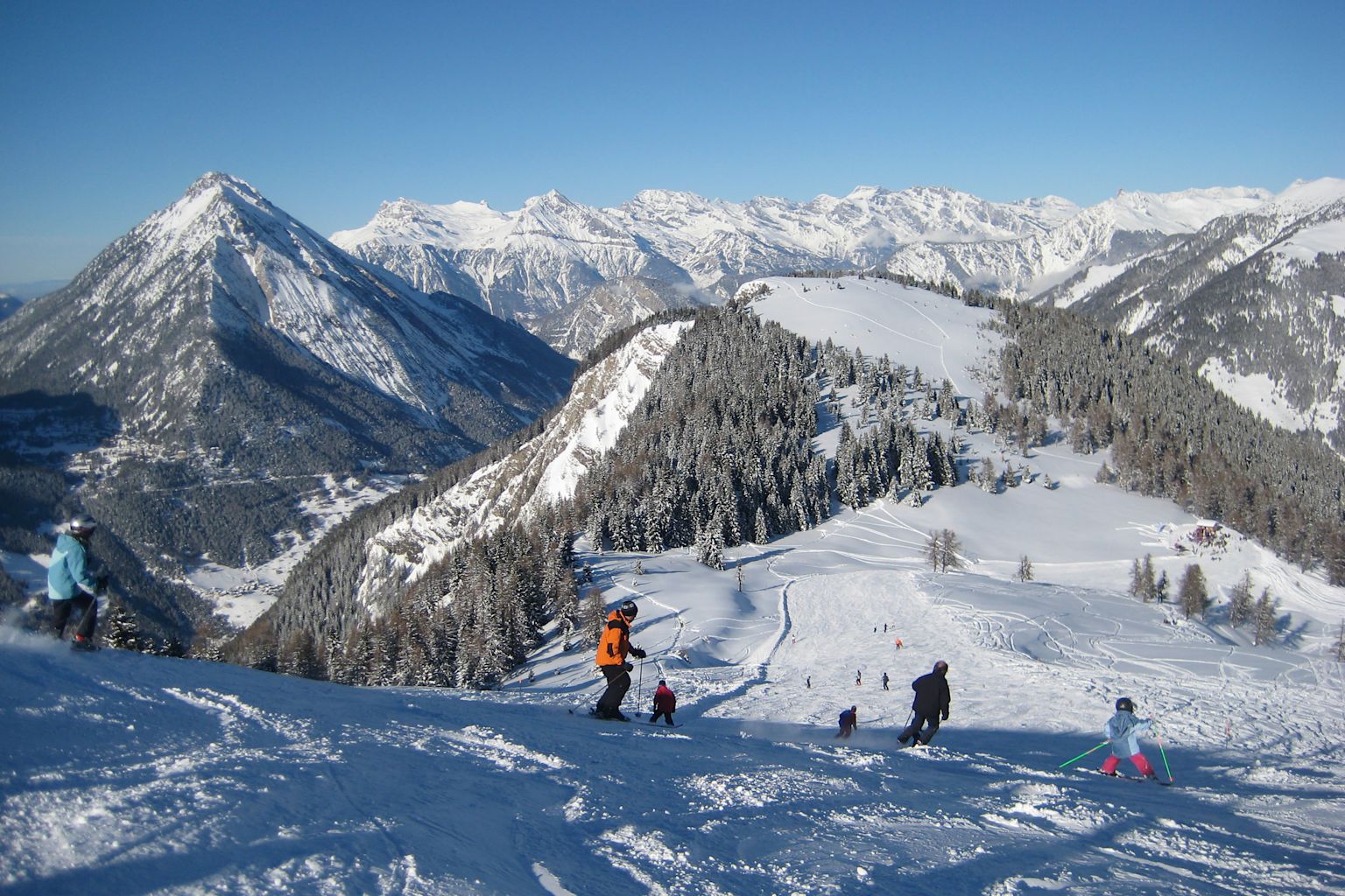 Pay du St-Bernard, hiver, Valais