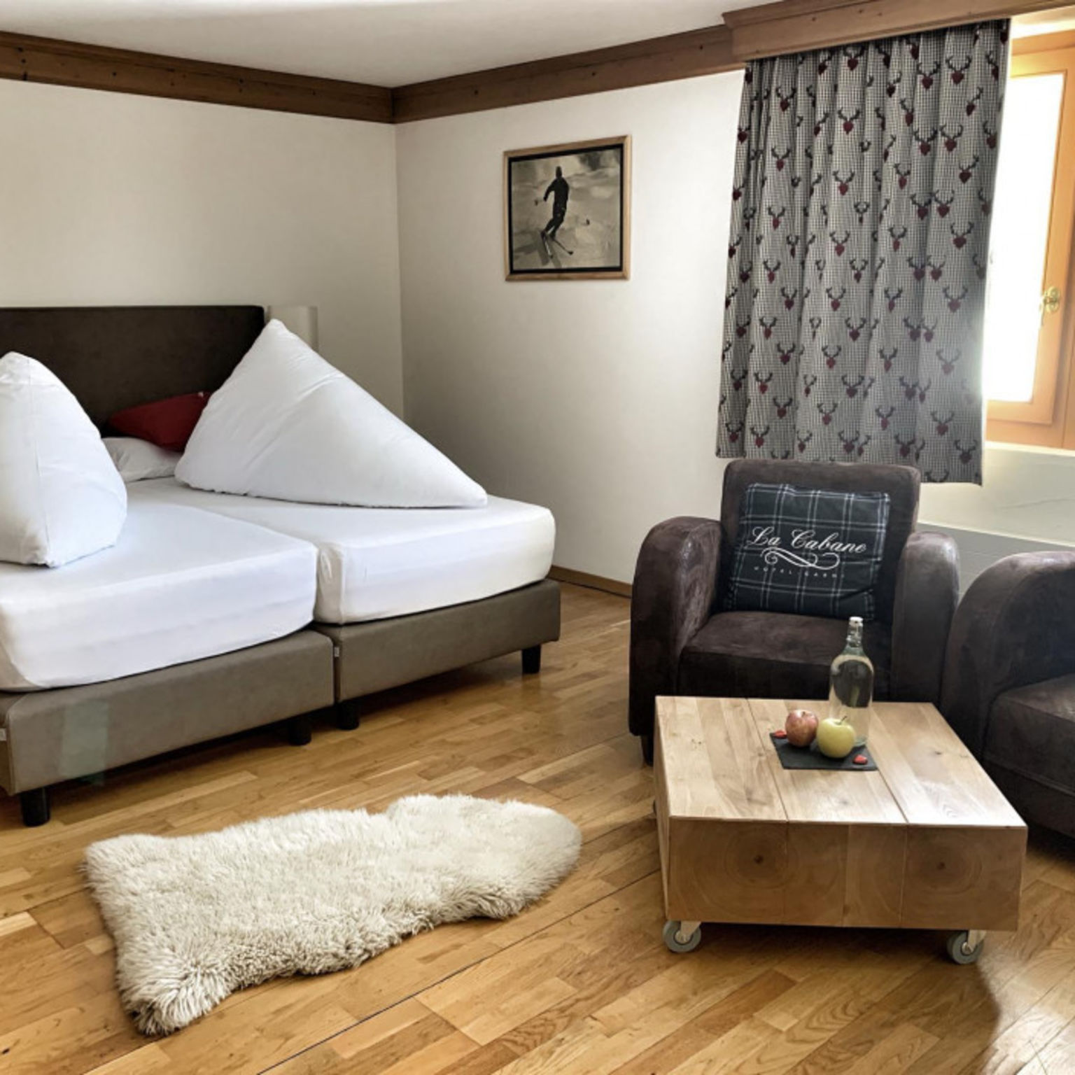 Das Boutique-Hotel la cabane in Bettmeralp.