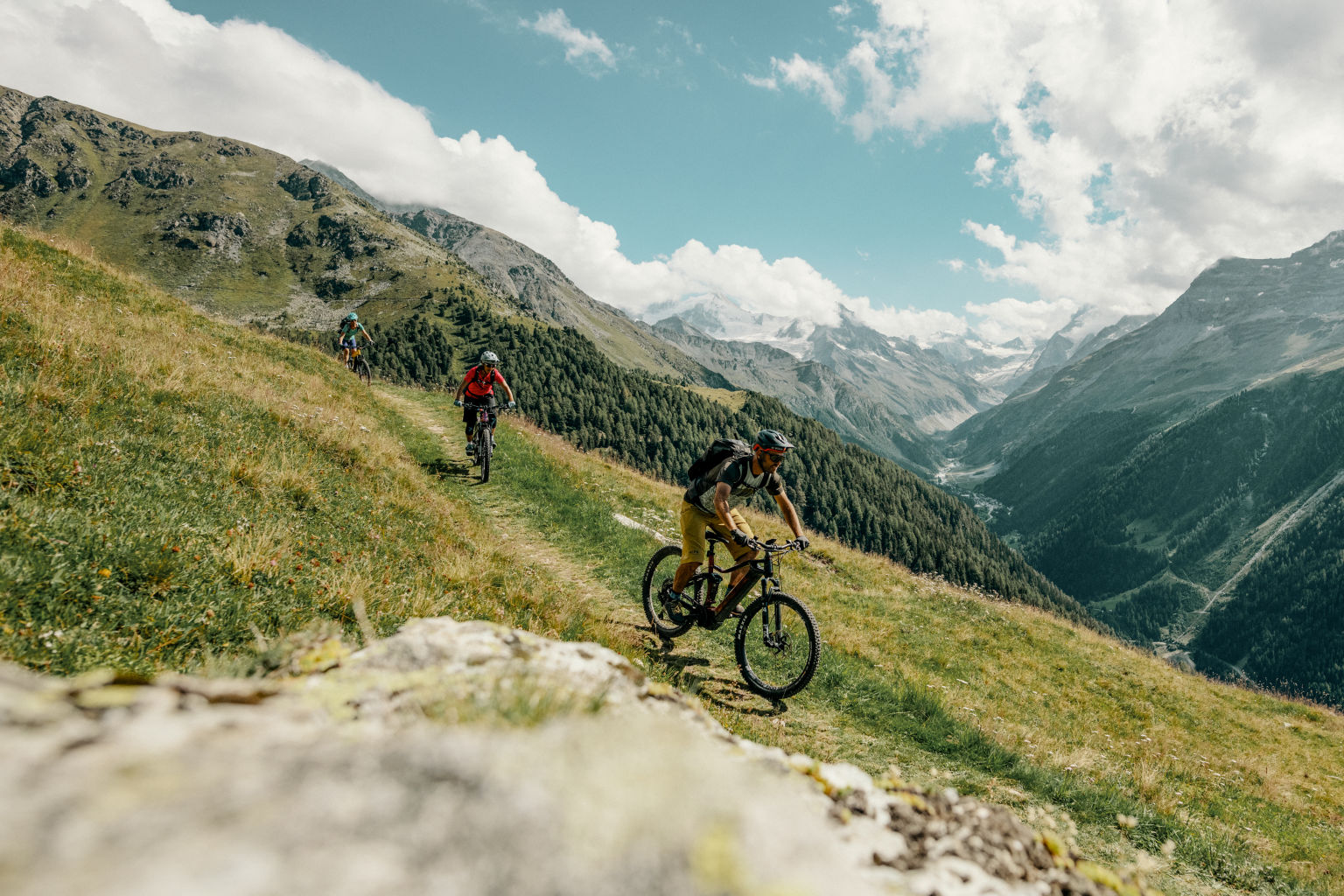 The "Haute Route" is a magical term for many mountain enthusiasts, Valais, Switzerland