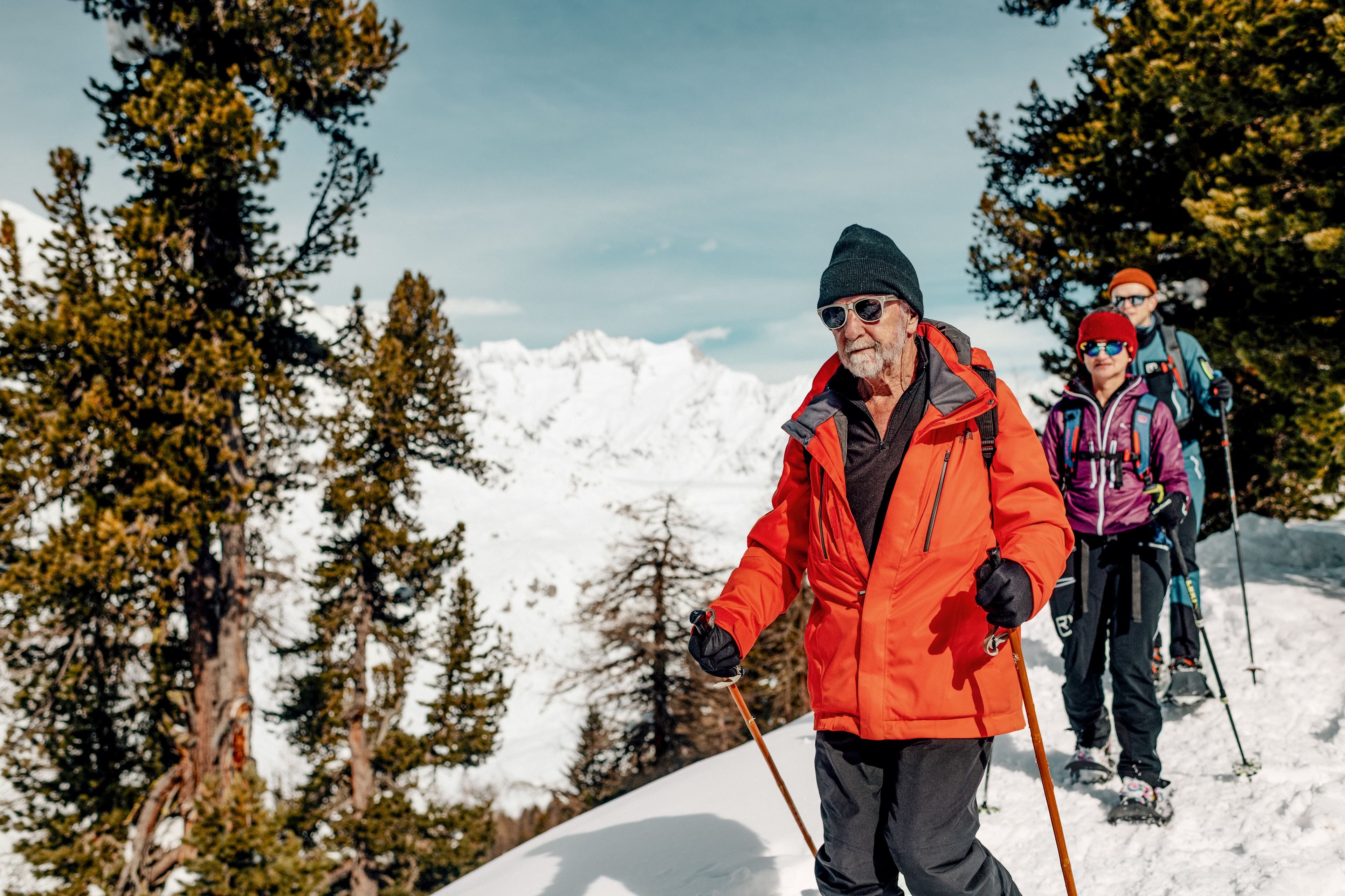 800-year-old trees and tough Valaisans, Valais, Switzerland