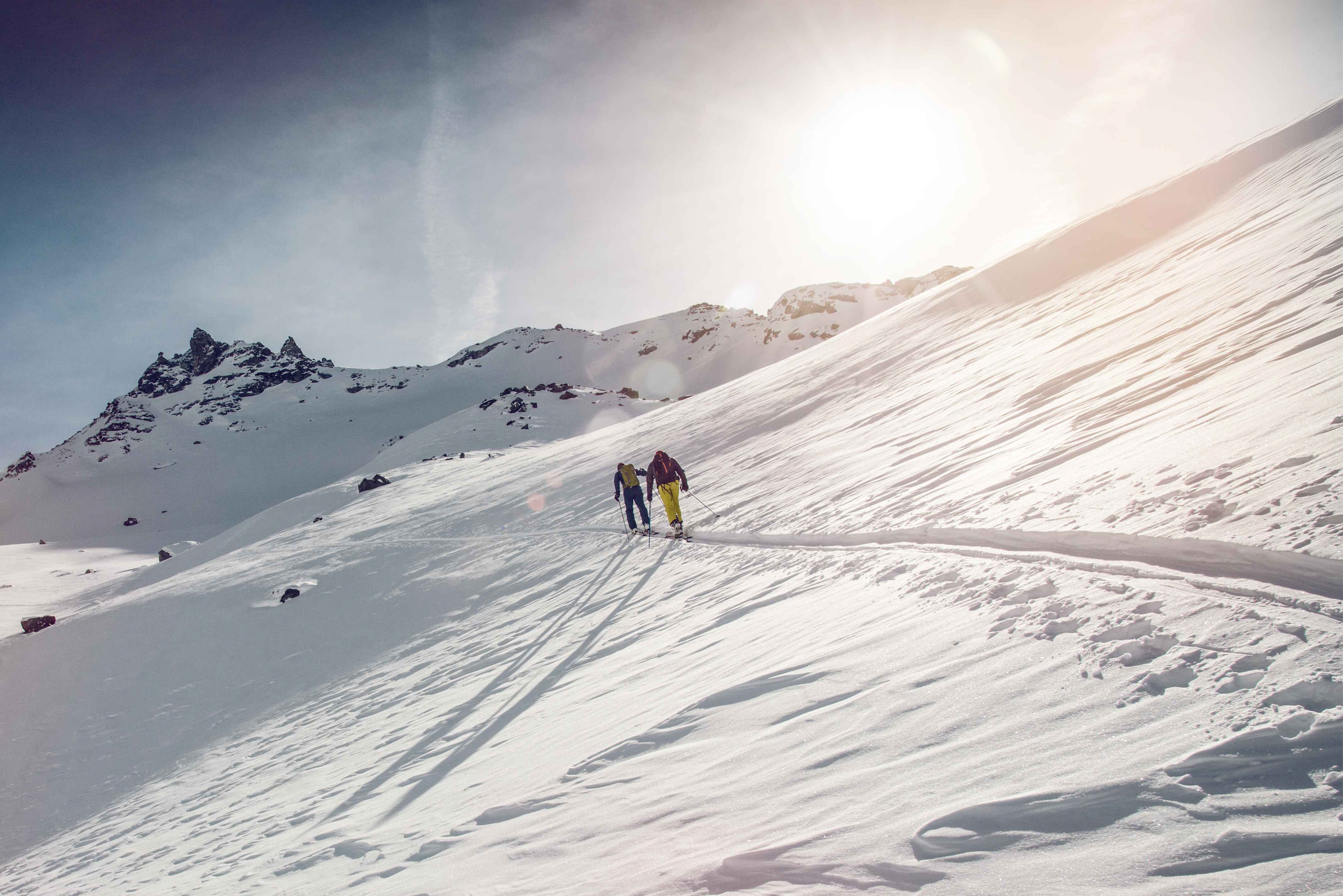 Skitouring im Val de Bagnes, Rosablanche, Wallis, Schweiz
