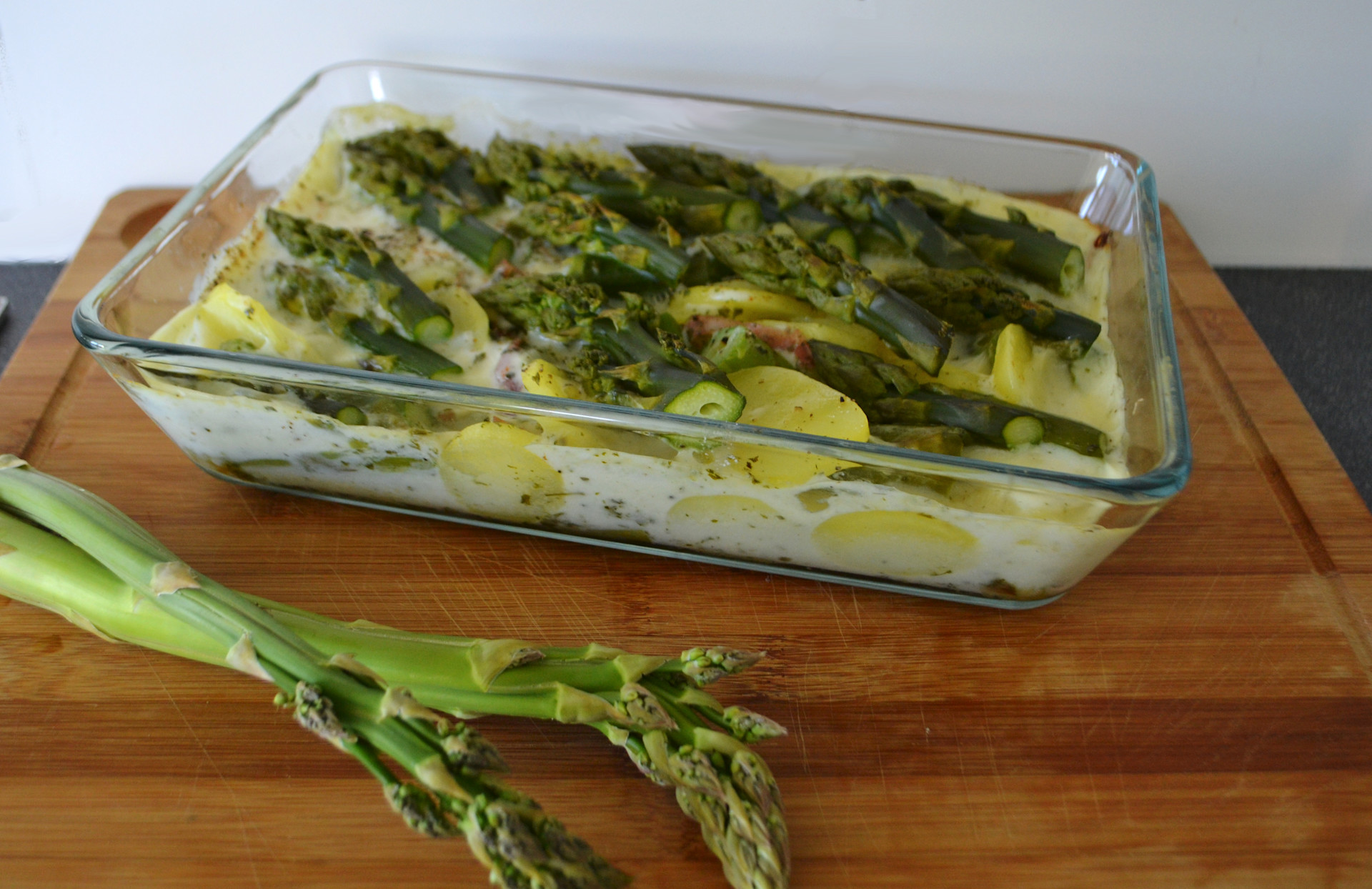 Walliser Spargelgratin rezept | Wallis Schweiz