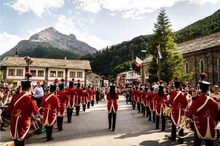 Fête Nationale, 1er aout, premier aout,  Saastal, Valais, Suisse
