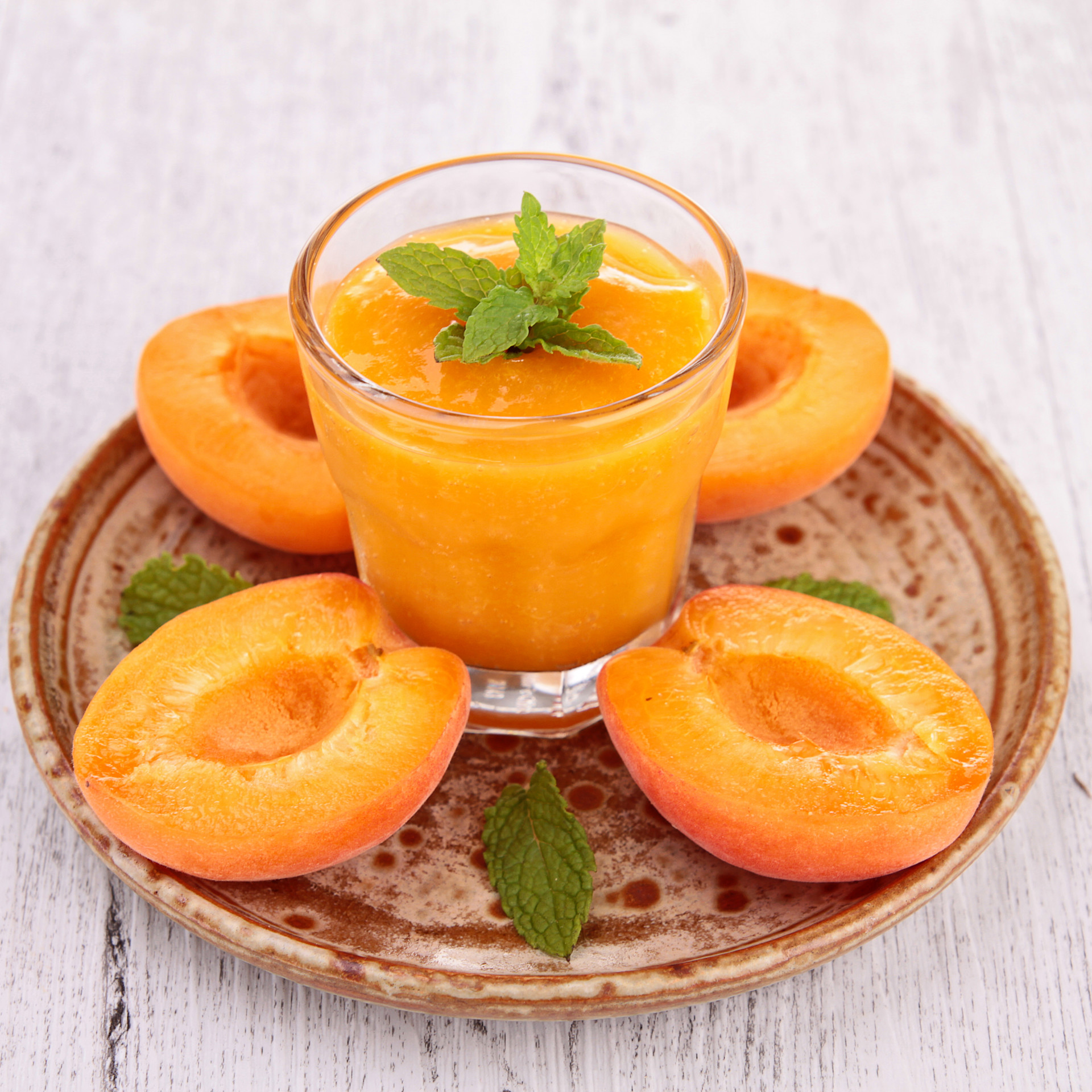 Apricot gazpacho recipe | Valais Switzerland